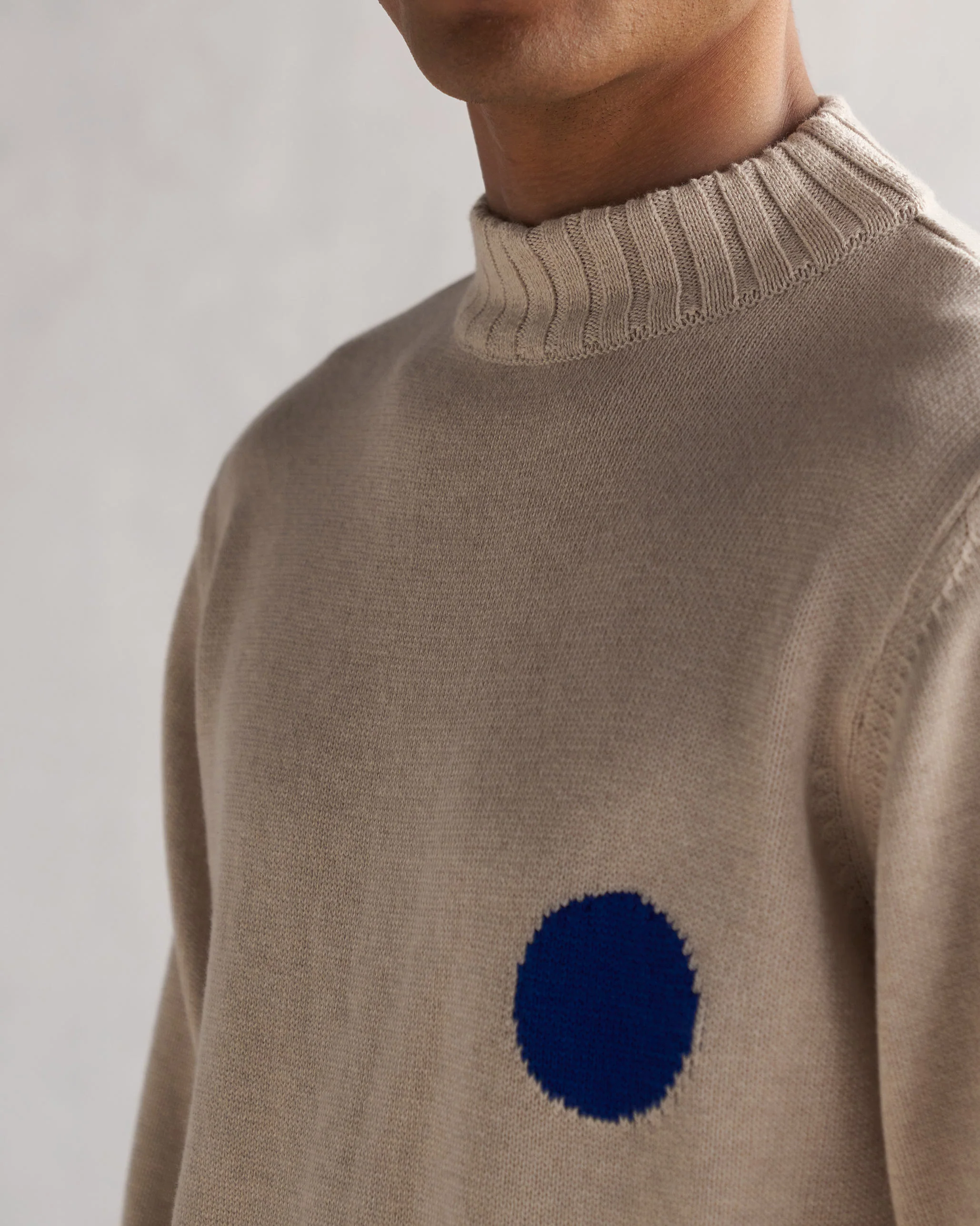 Coast Crew-Neck Sweater - Oatmeal - Image 2