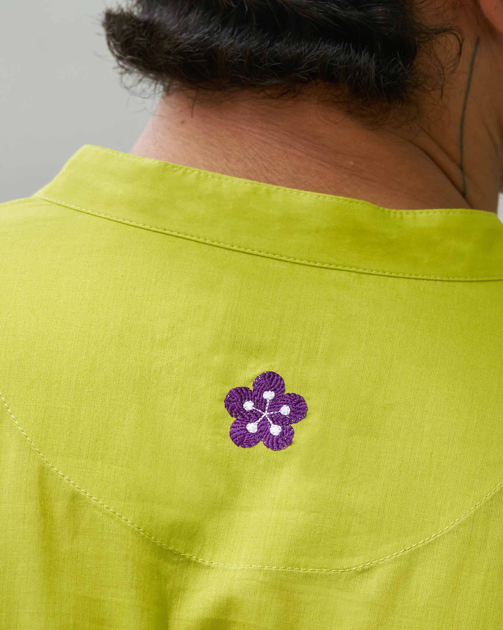 Coastal Kurta - Lime - Image 2