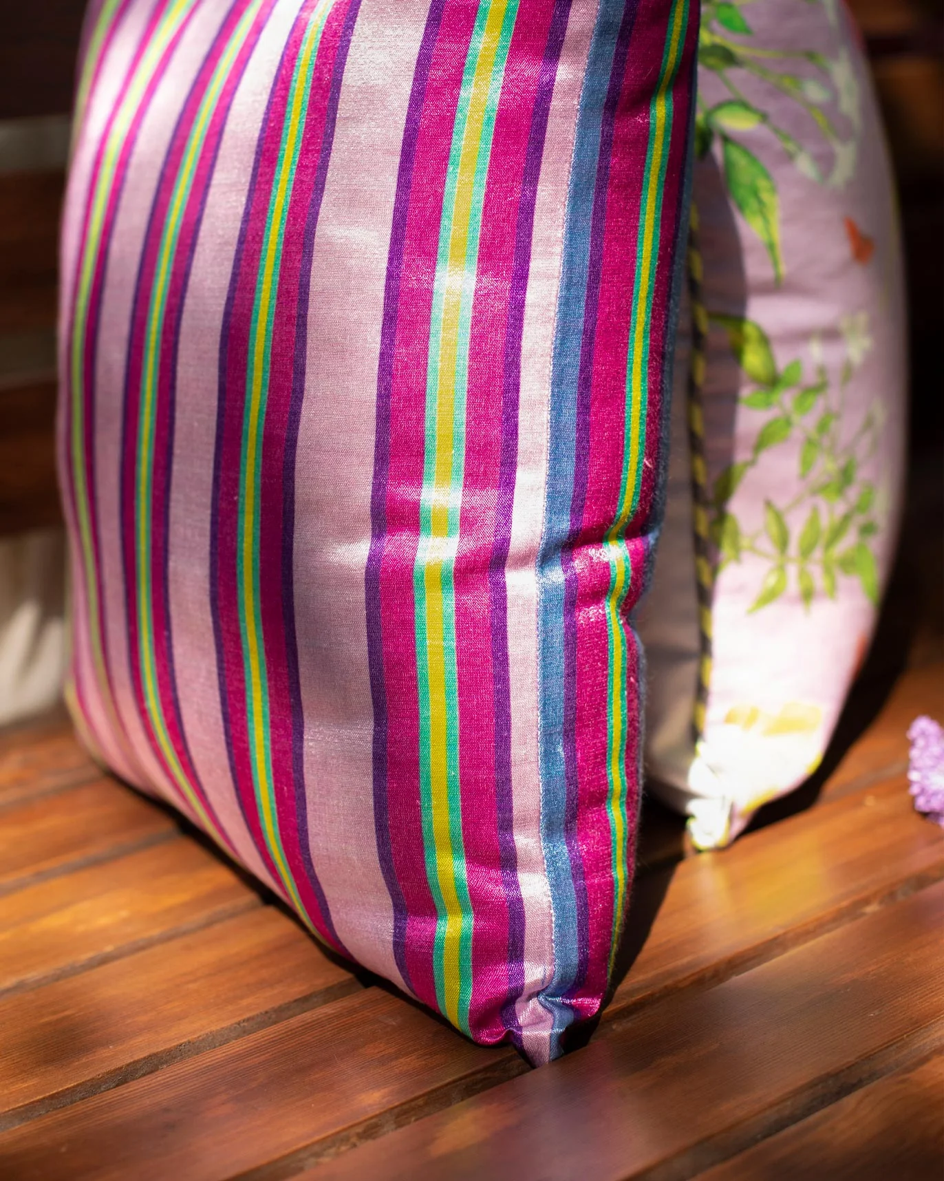Coastal Stripe Cushion Cover - Image 2