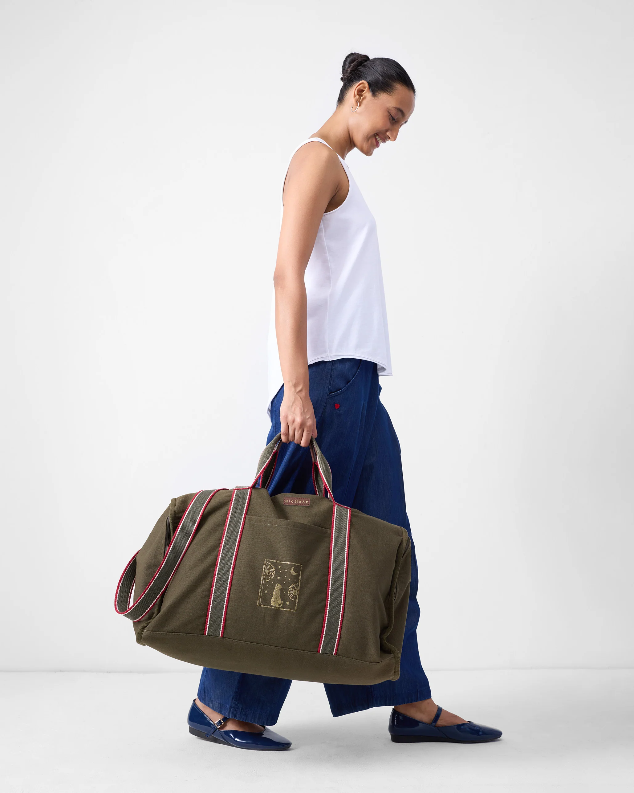 Coat Hanger Bag - Olive - Image 9