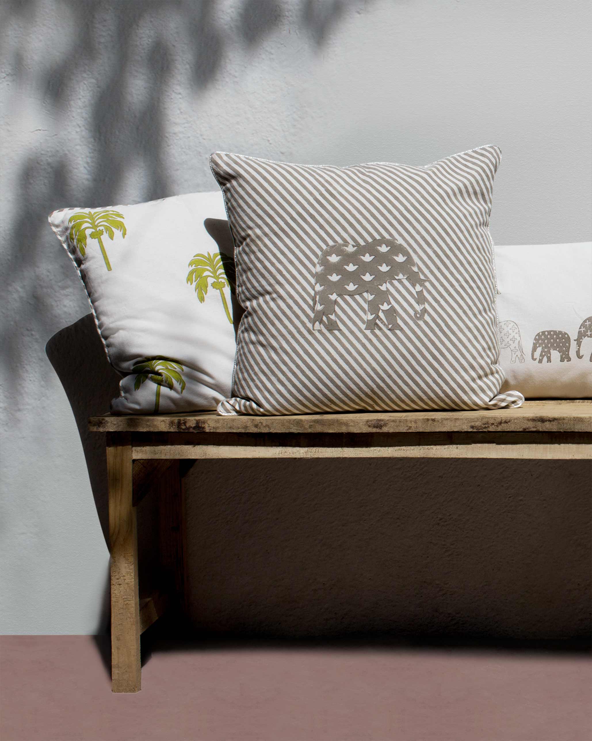 Colombo Ele Stripe Cushion Cover - Image 2