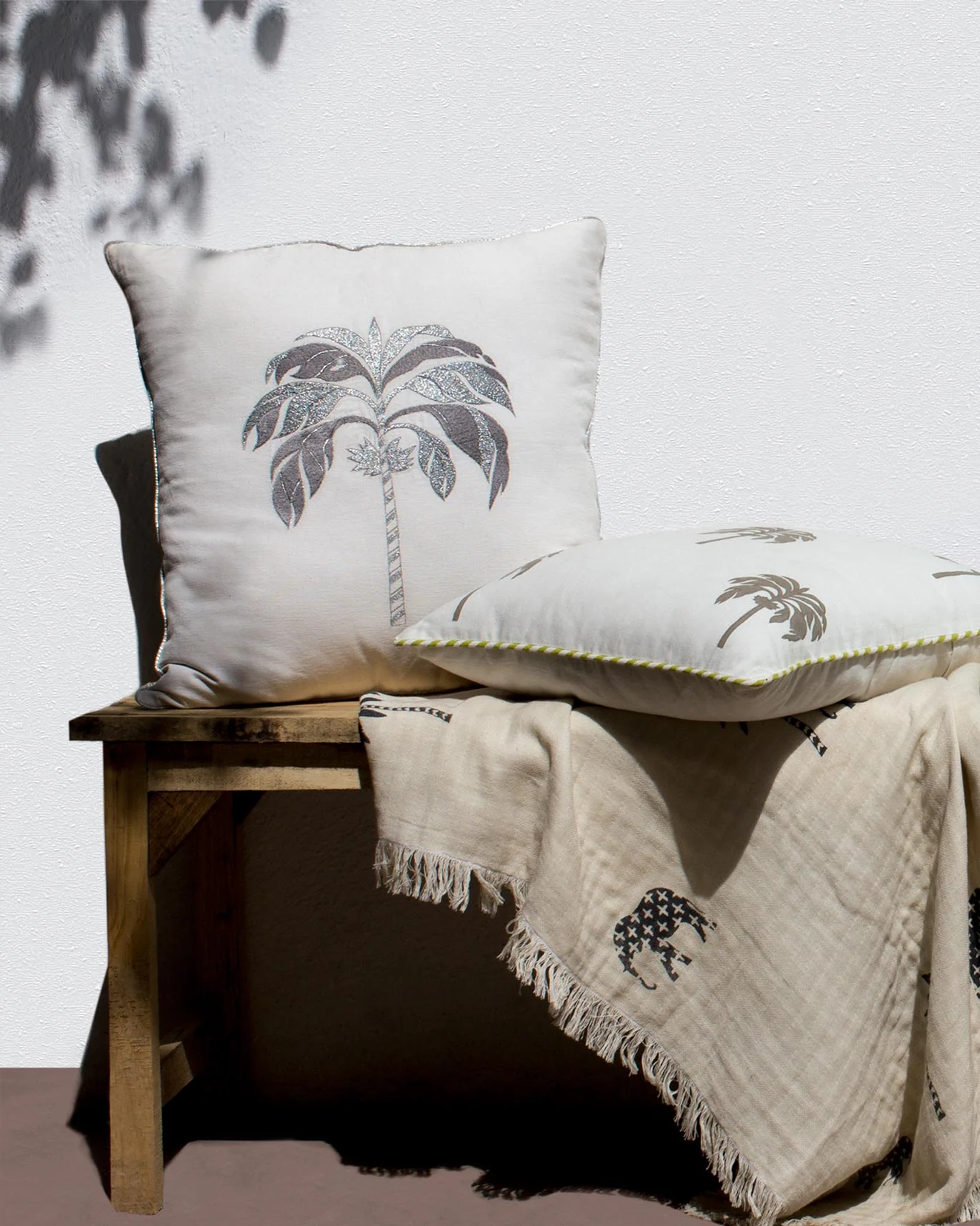 Colombo Palm Cushion Cover - Image 2