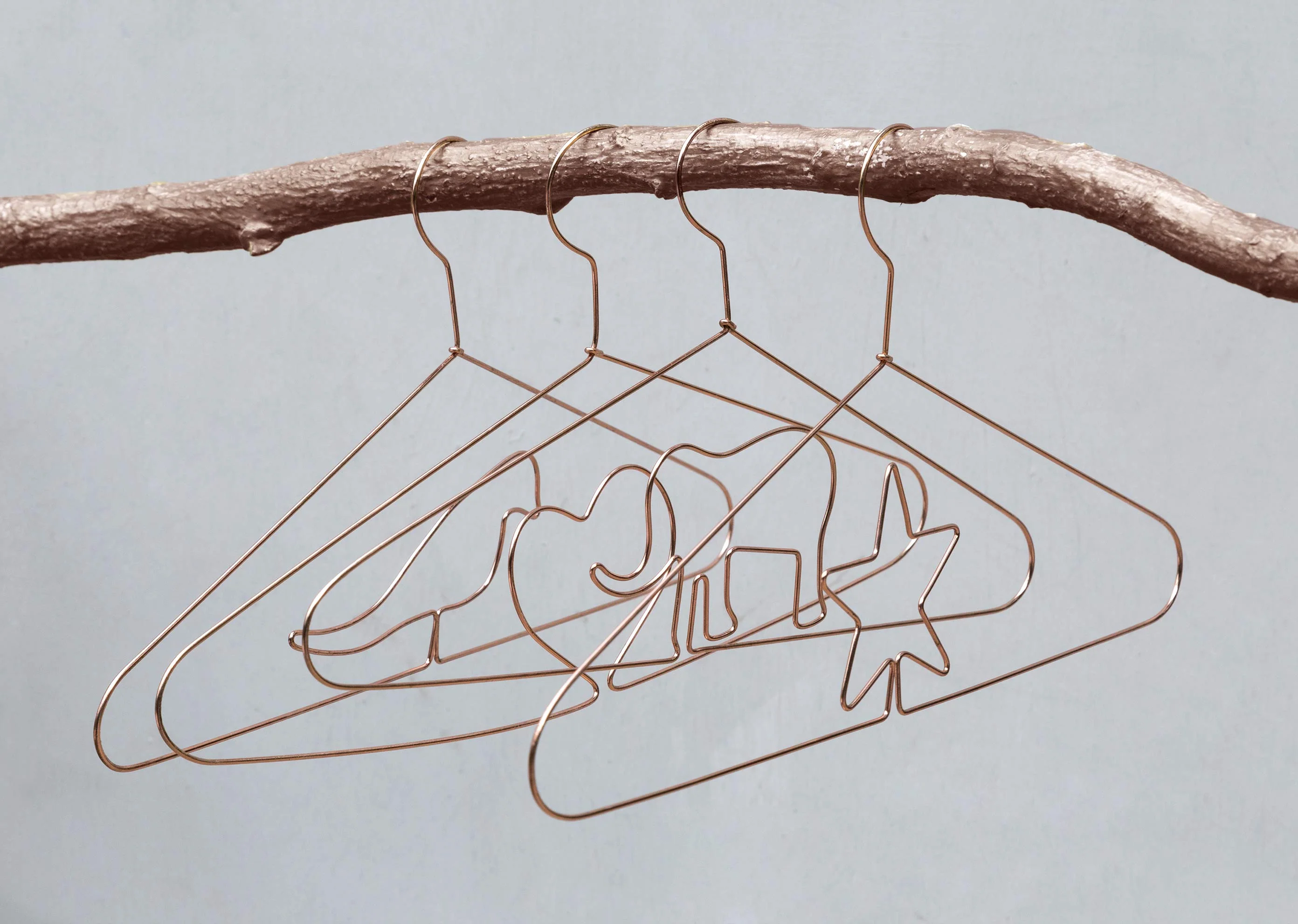 Copper Christmas Hanger (Set of 4) - Image 3