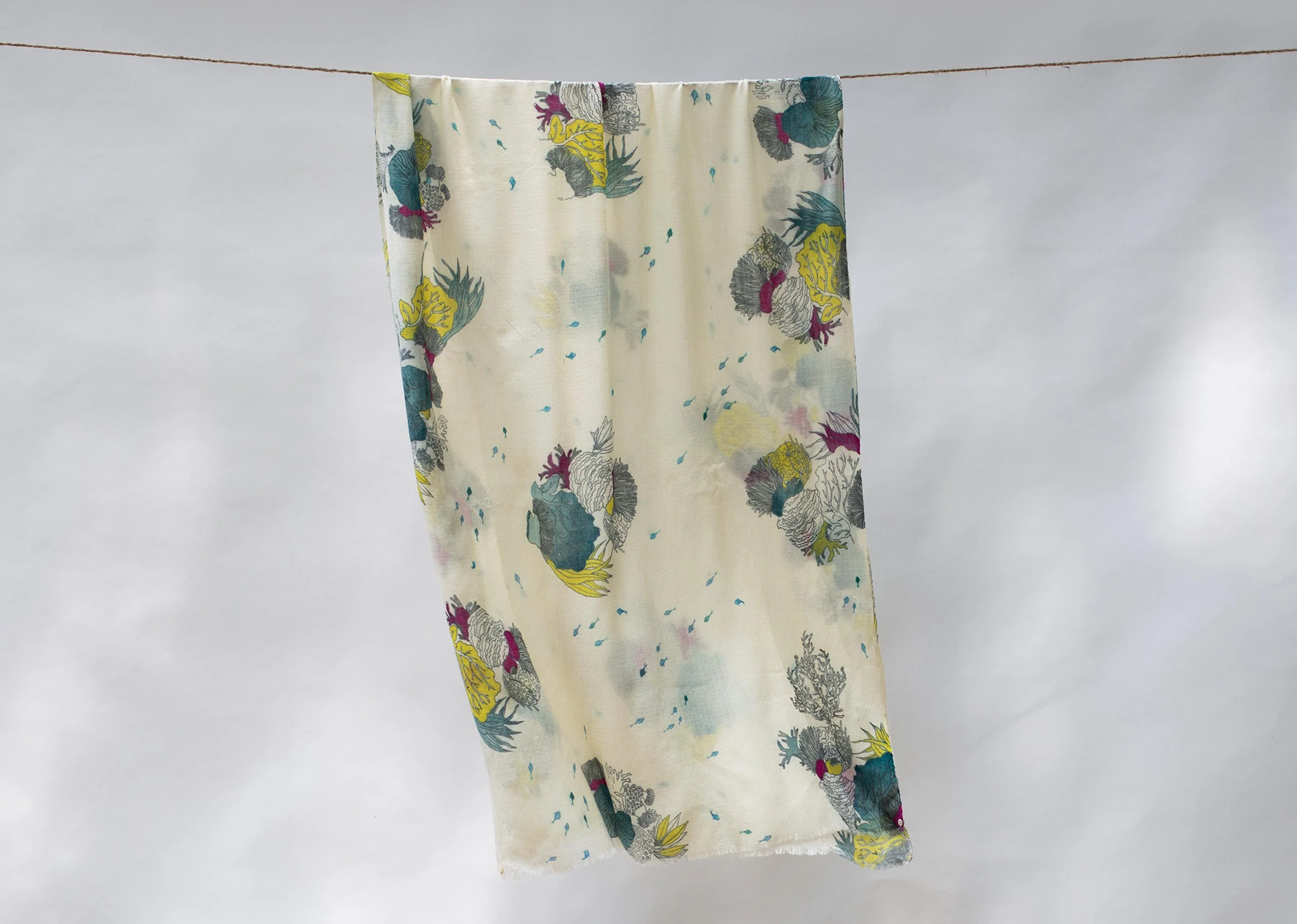 Coral Scarf(Wool) - Image 3