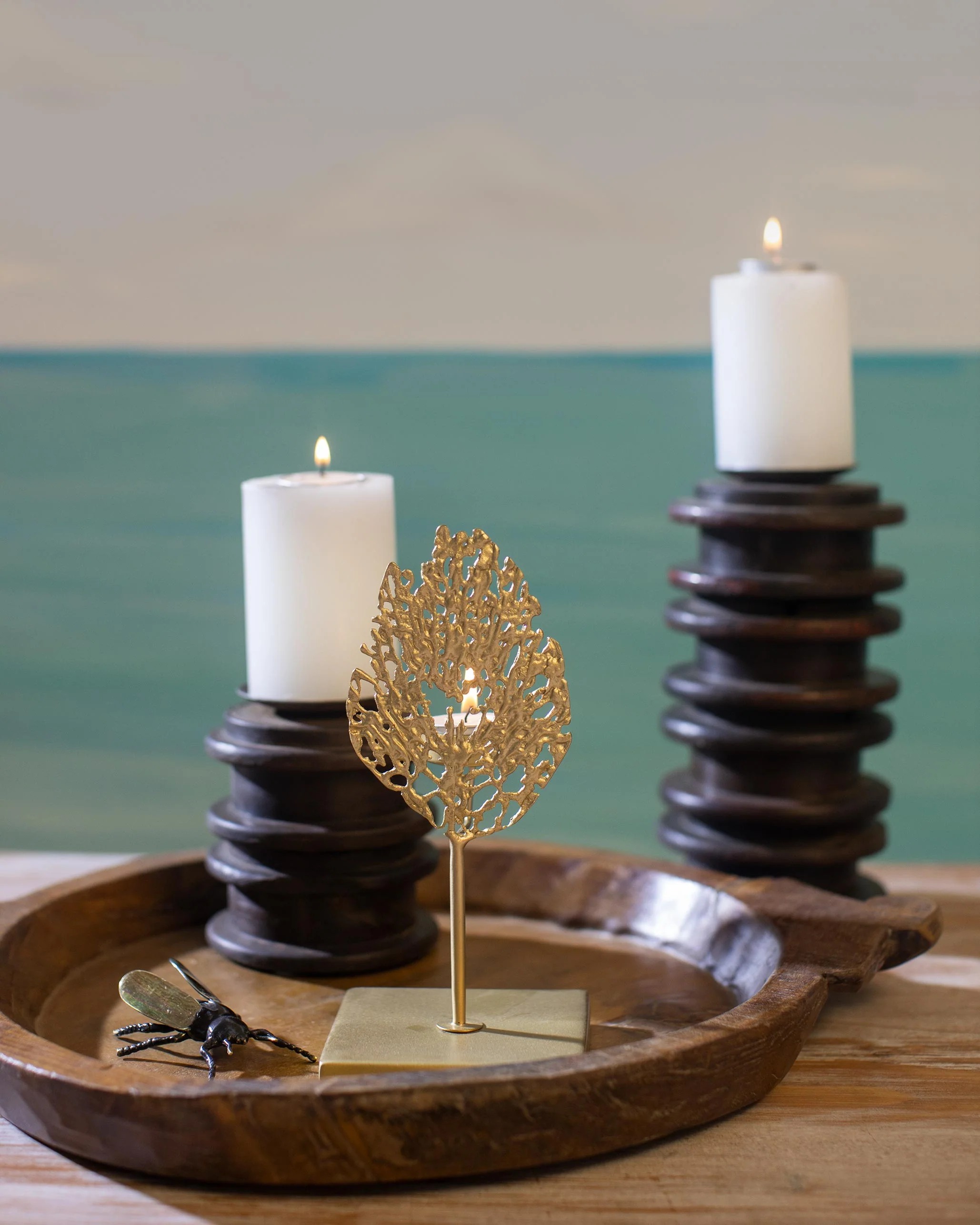 Coral Votive Stand - Image 2