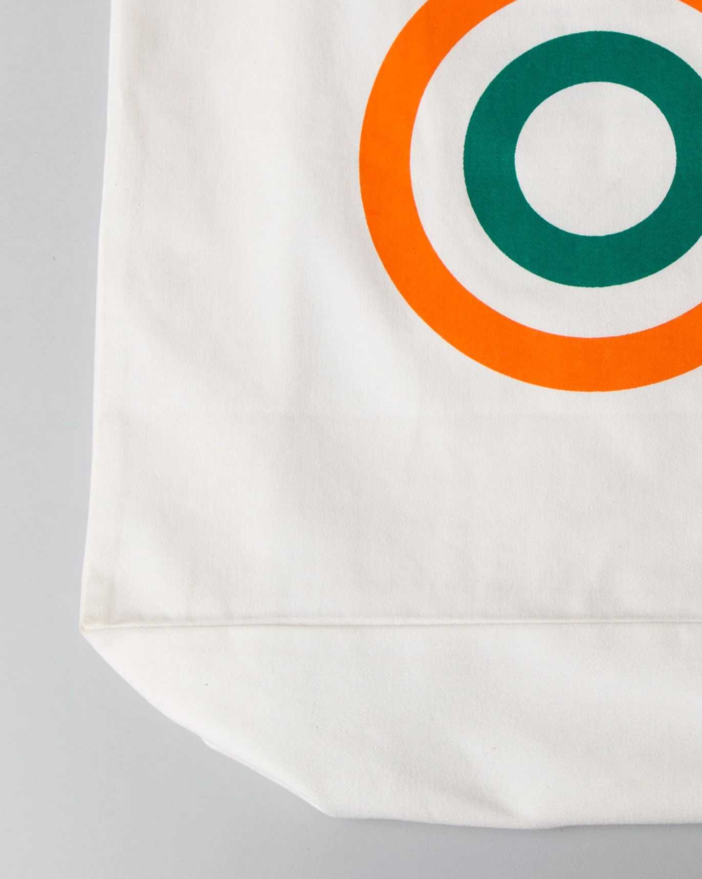 Cotton Circular Tote Bag - Image 5