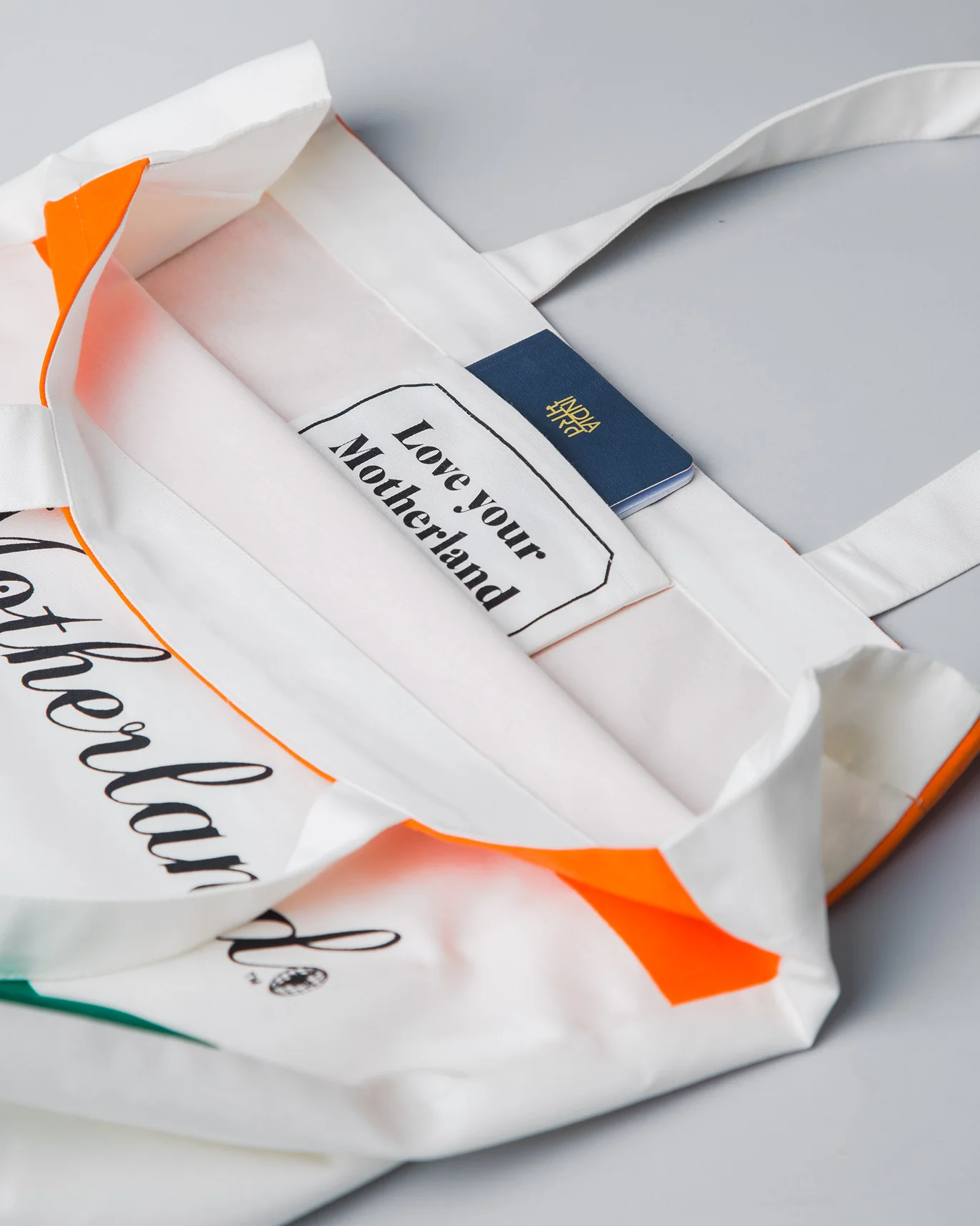 Cotton Tiranga Tote Bag - Image 4
