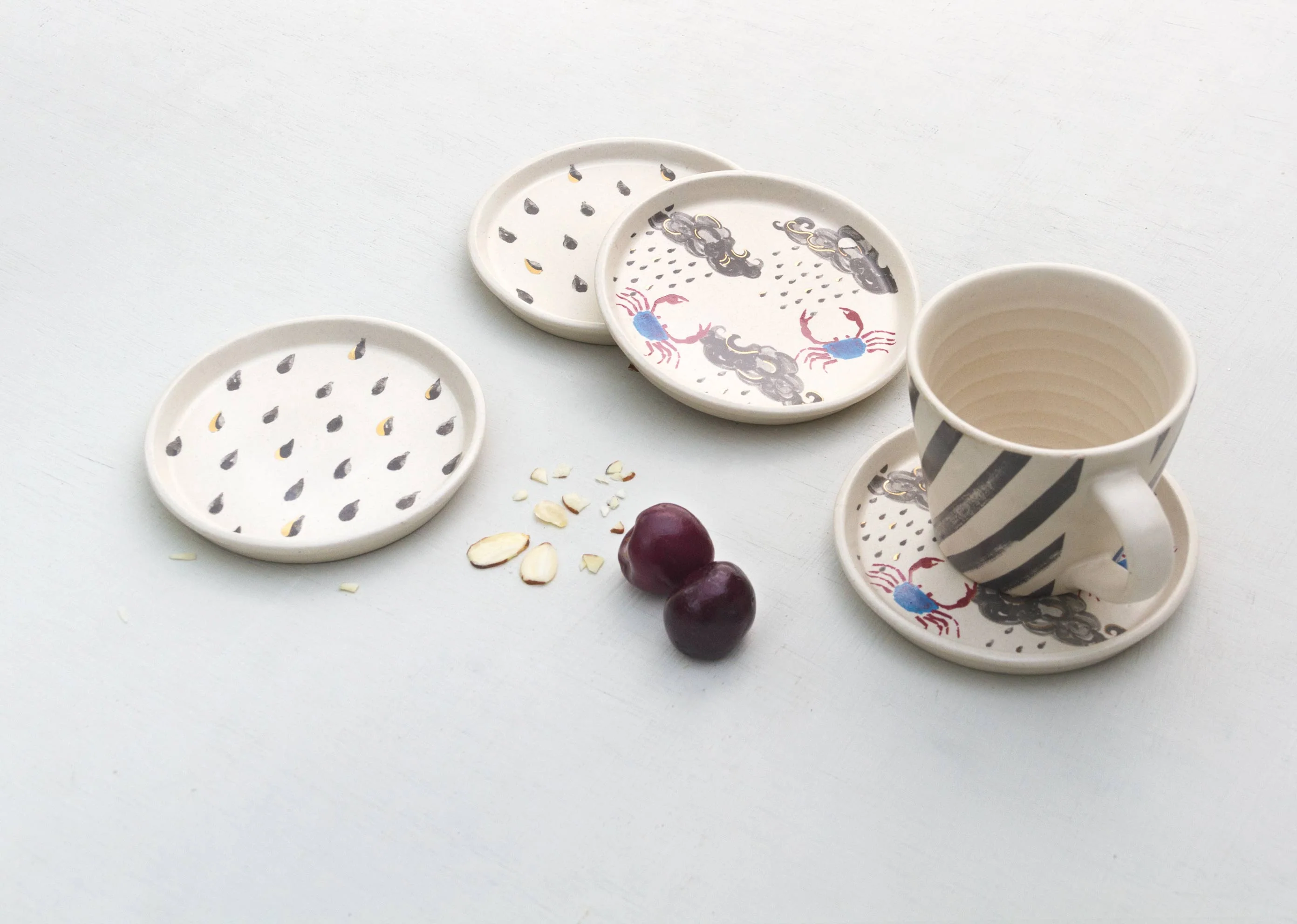 Crab Coaster Set (Set of 4) - Image 3