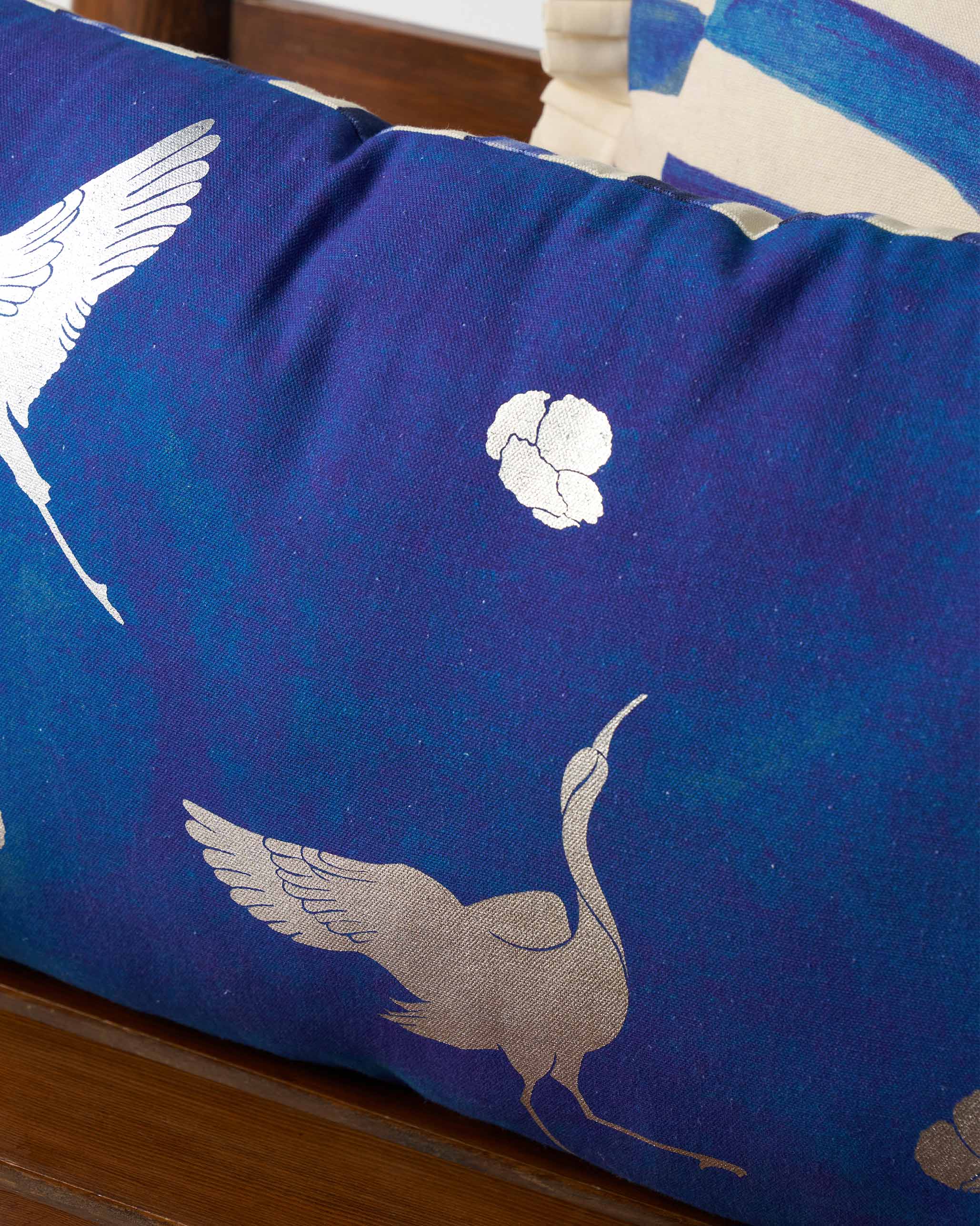 Crane Dance Cushion Cover - Image 4