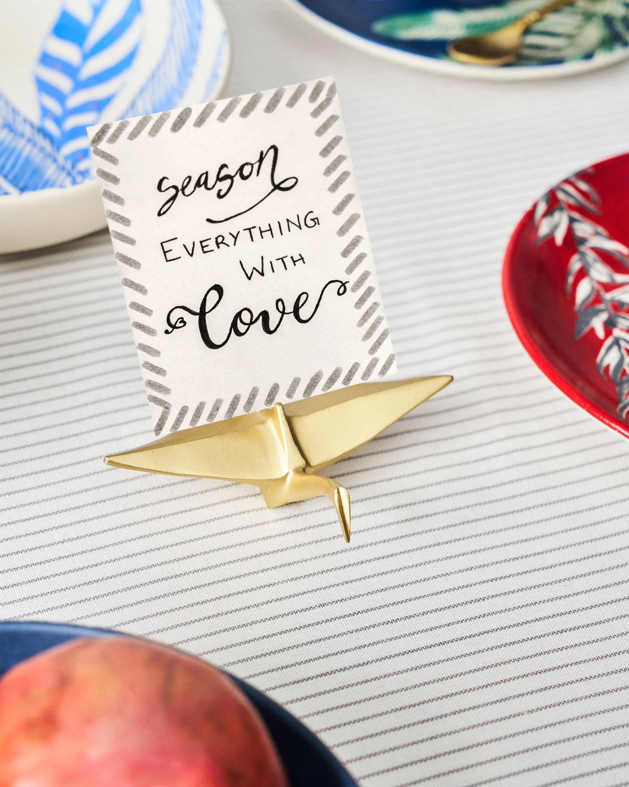 Crane Menu Card Holder - Image 2