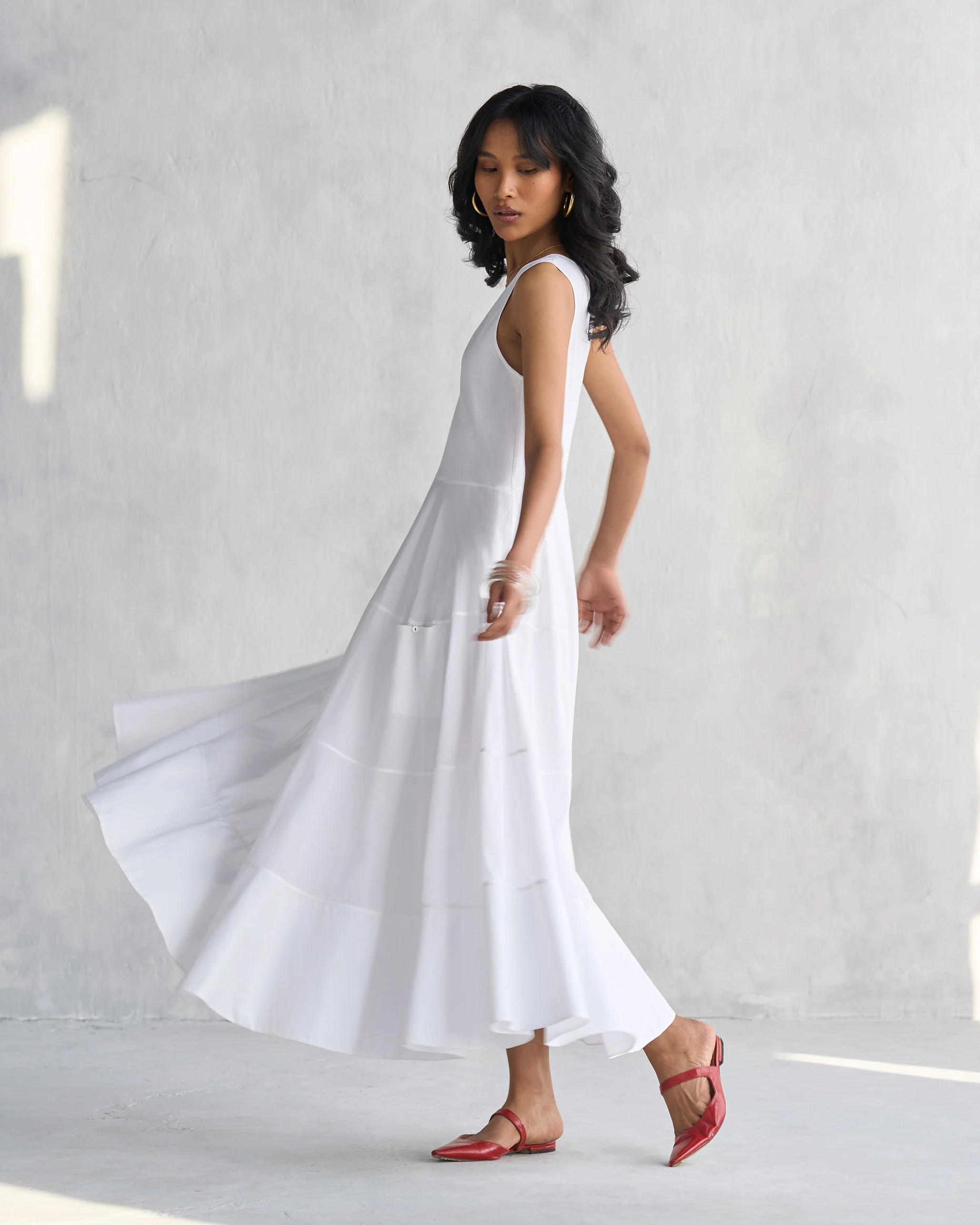 Daisy Dress - White - Image 5