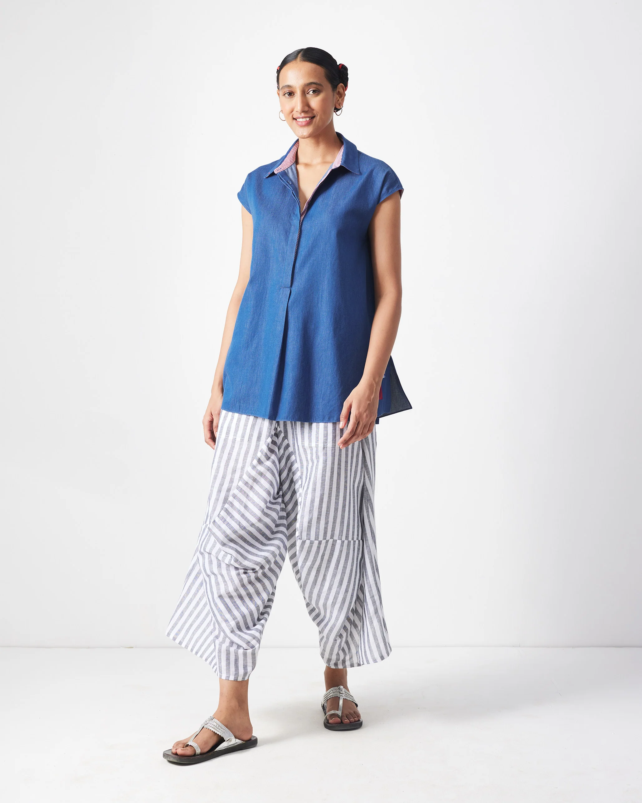 Daisy Top - Denim - Image 10