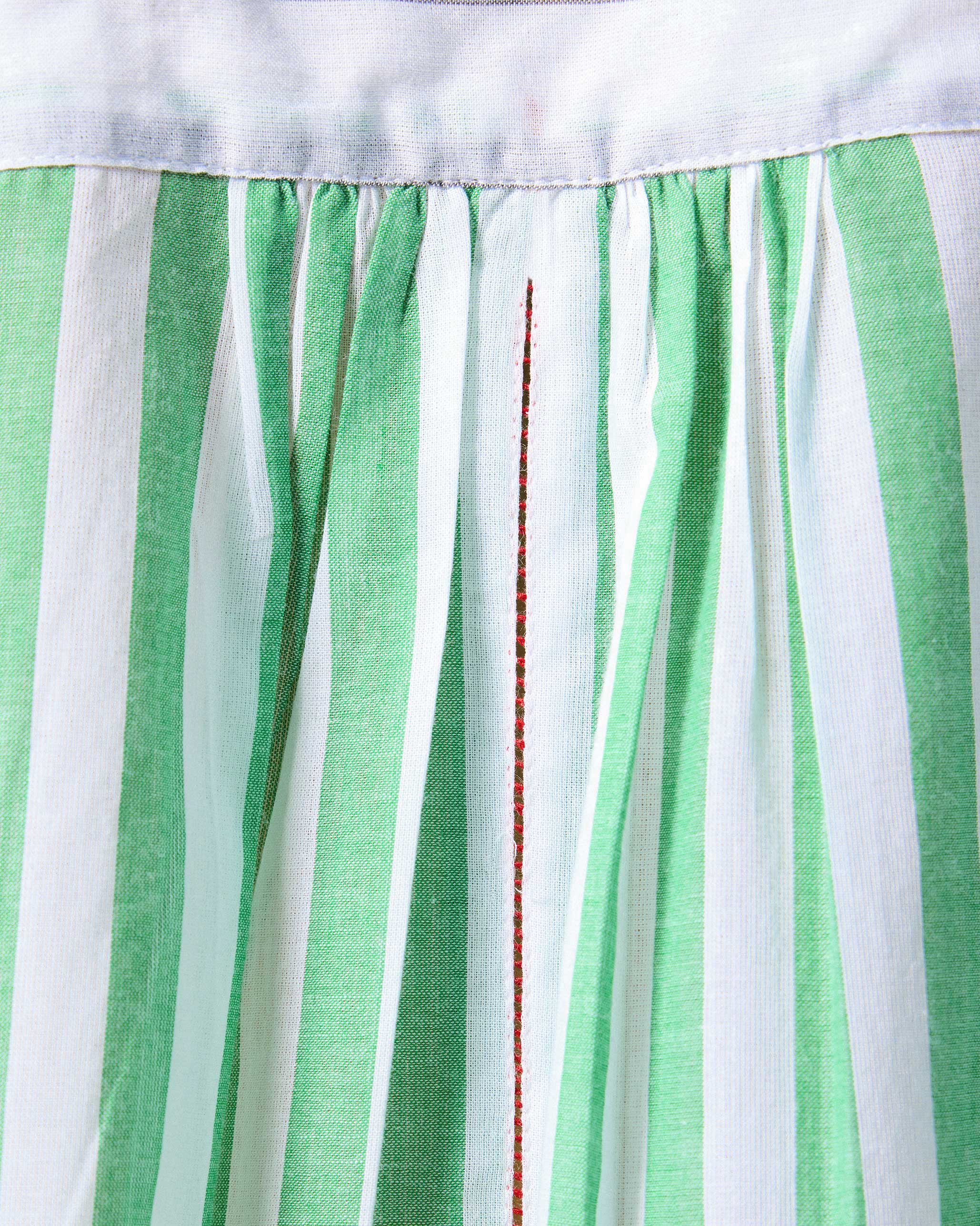 Dali Kaftan - Green & Grey Stripes - Image 5