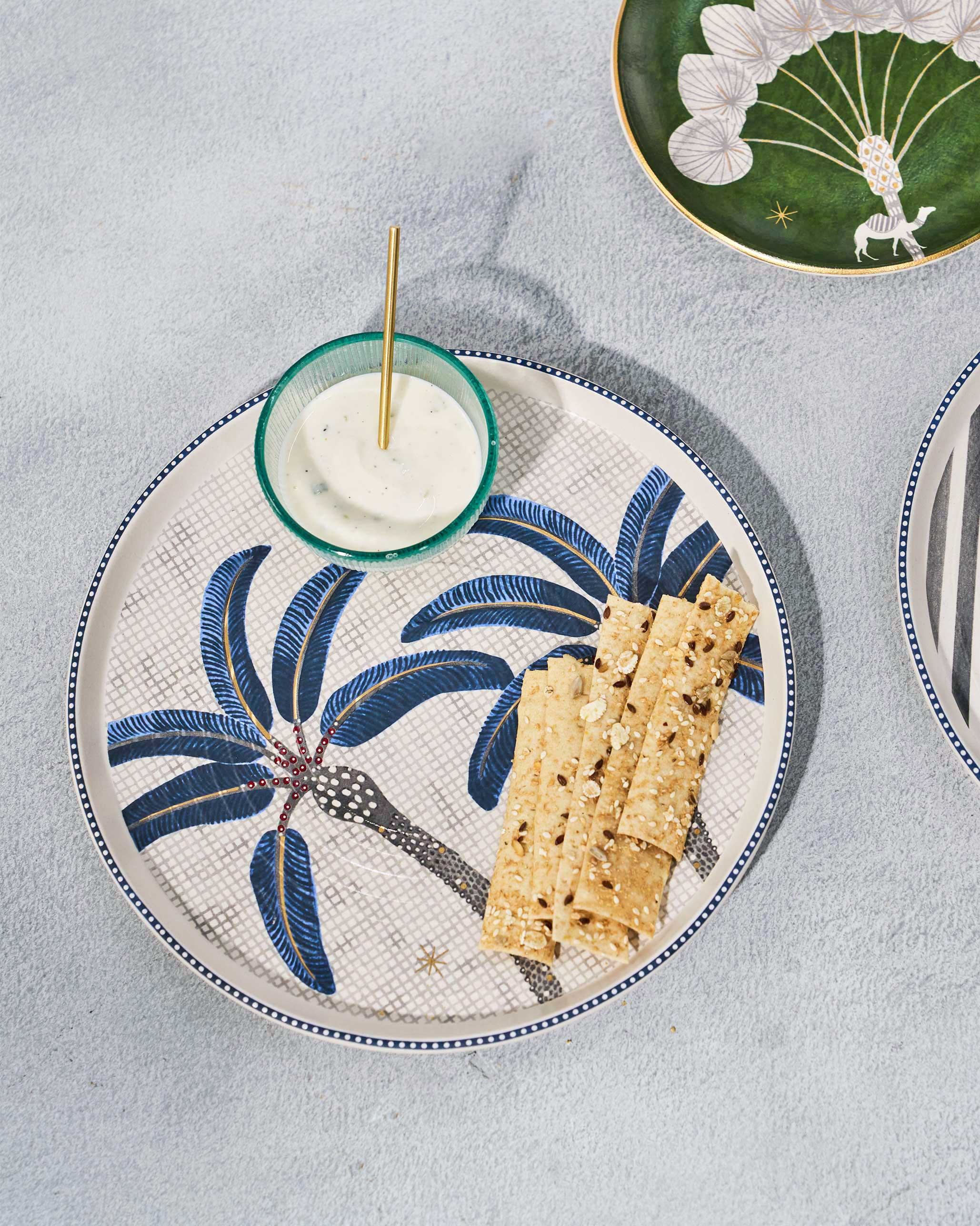 Dancing Palm Chip & Dip Platter - Image 6