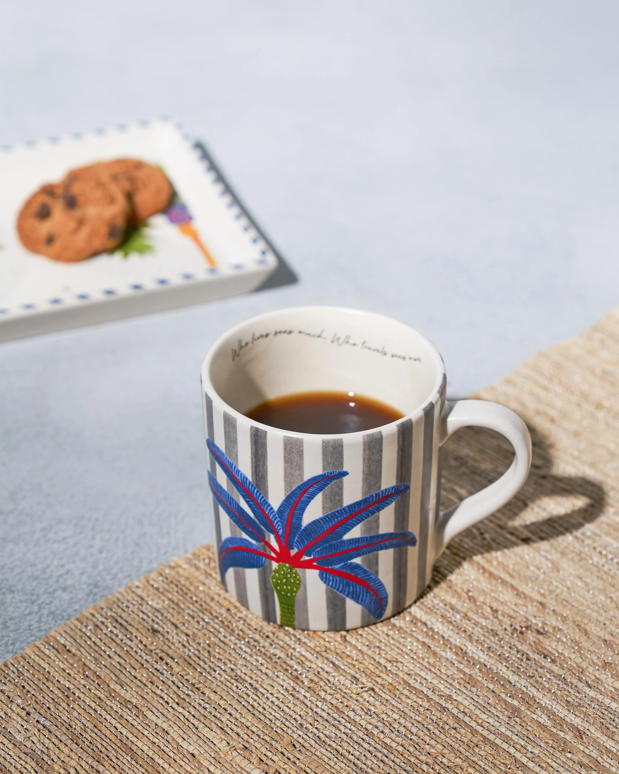 Dancing Palm Straight Mug - Image 5