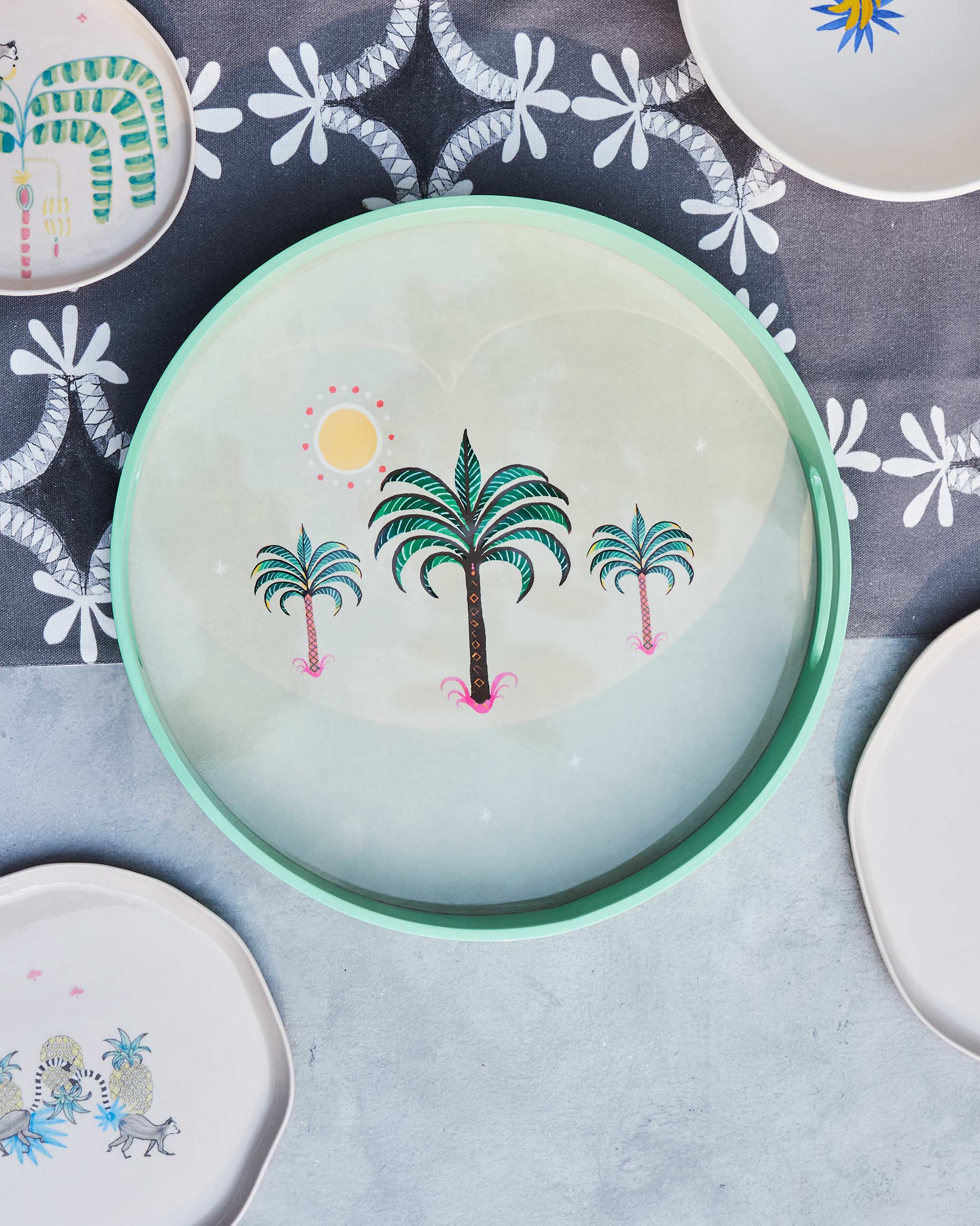 Deco Palm Oasis Tray - Image 4