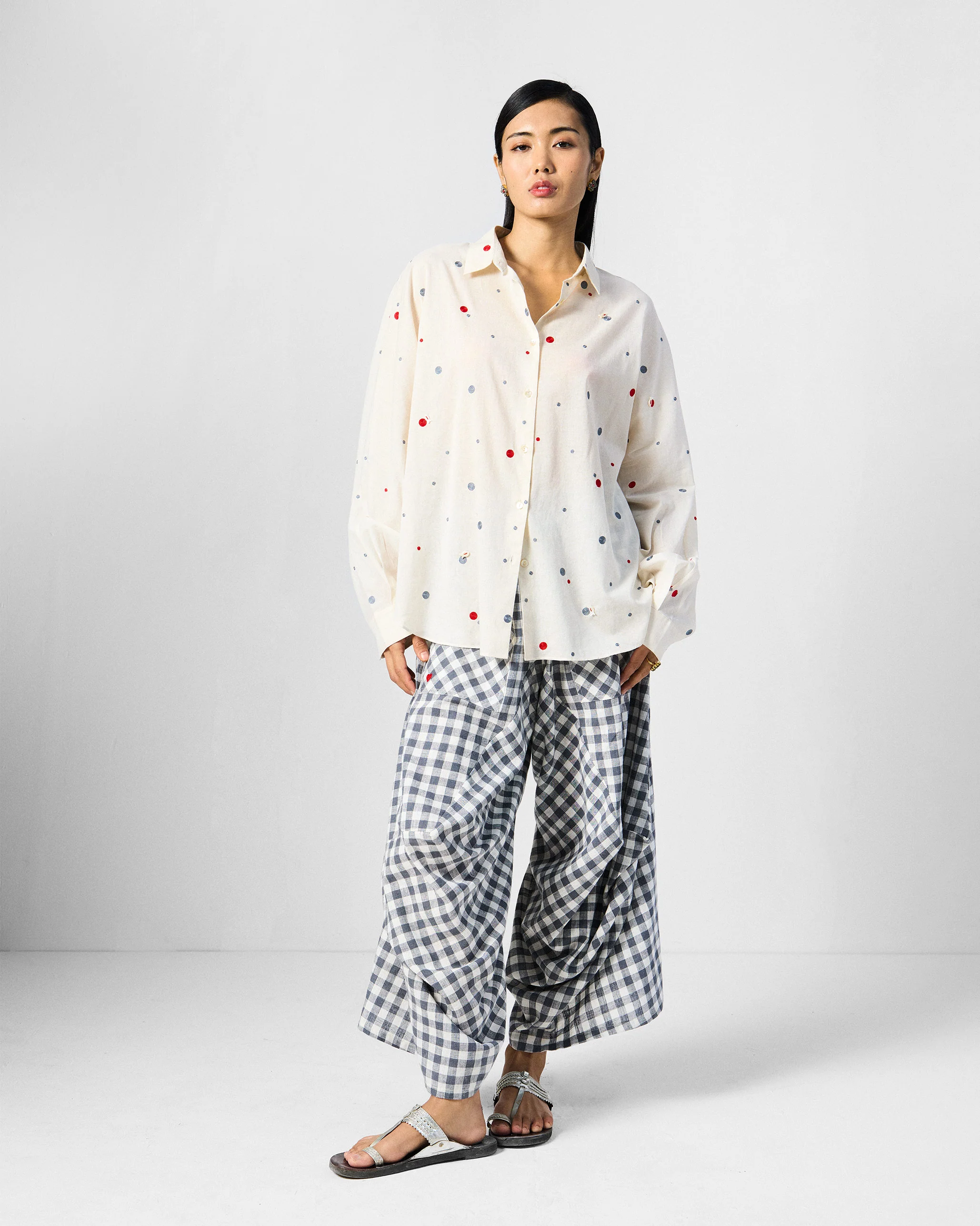 Dera Top - Ivory Embroidered - Image 6