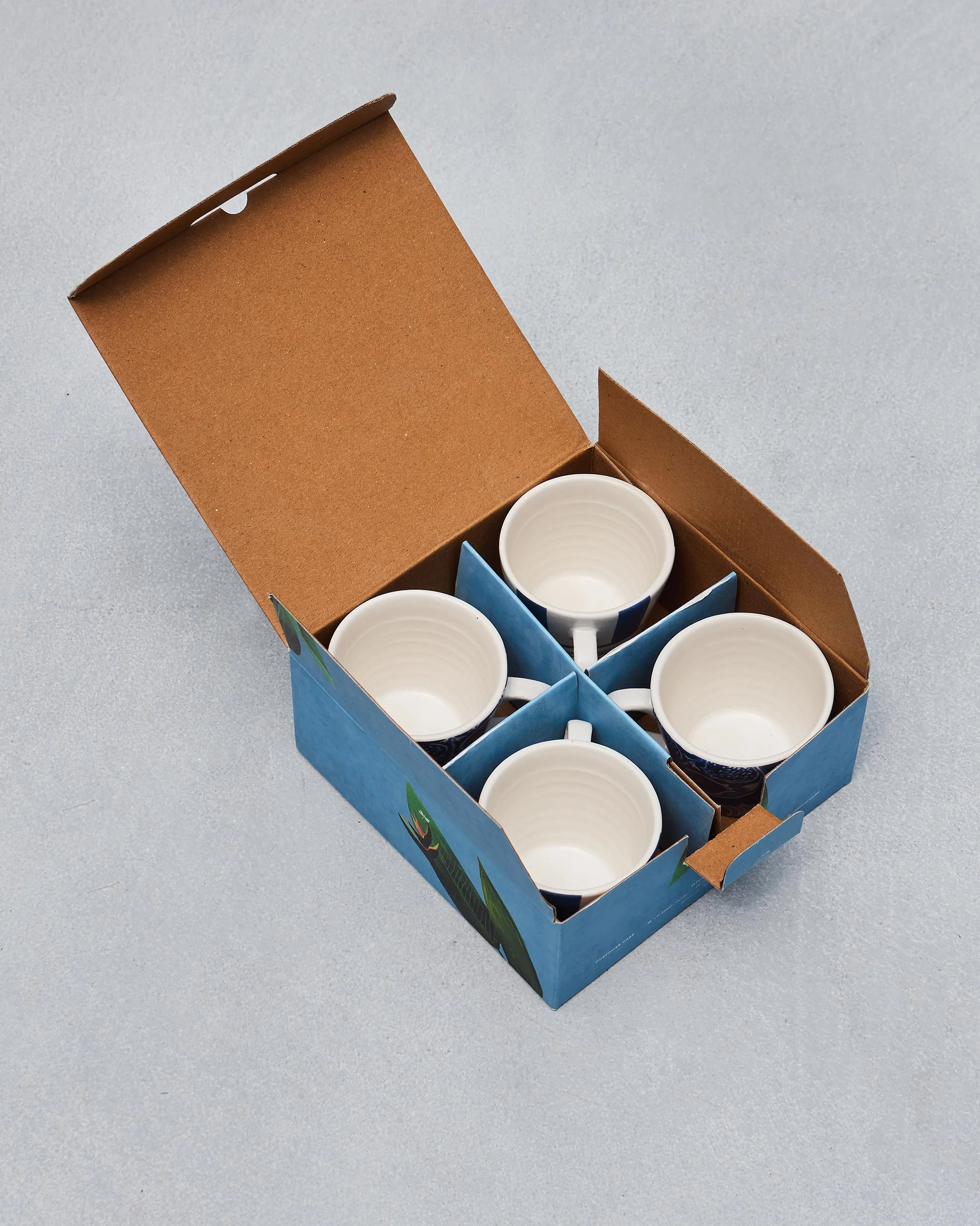 Desert Trail Espresso Mugs - Indigo - Set of 4 - Image 8
