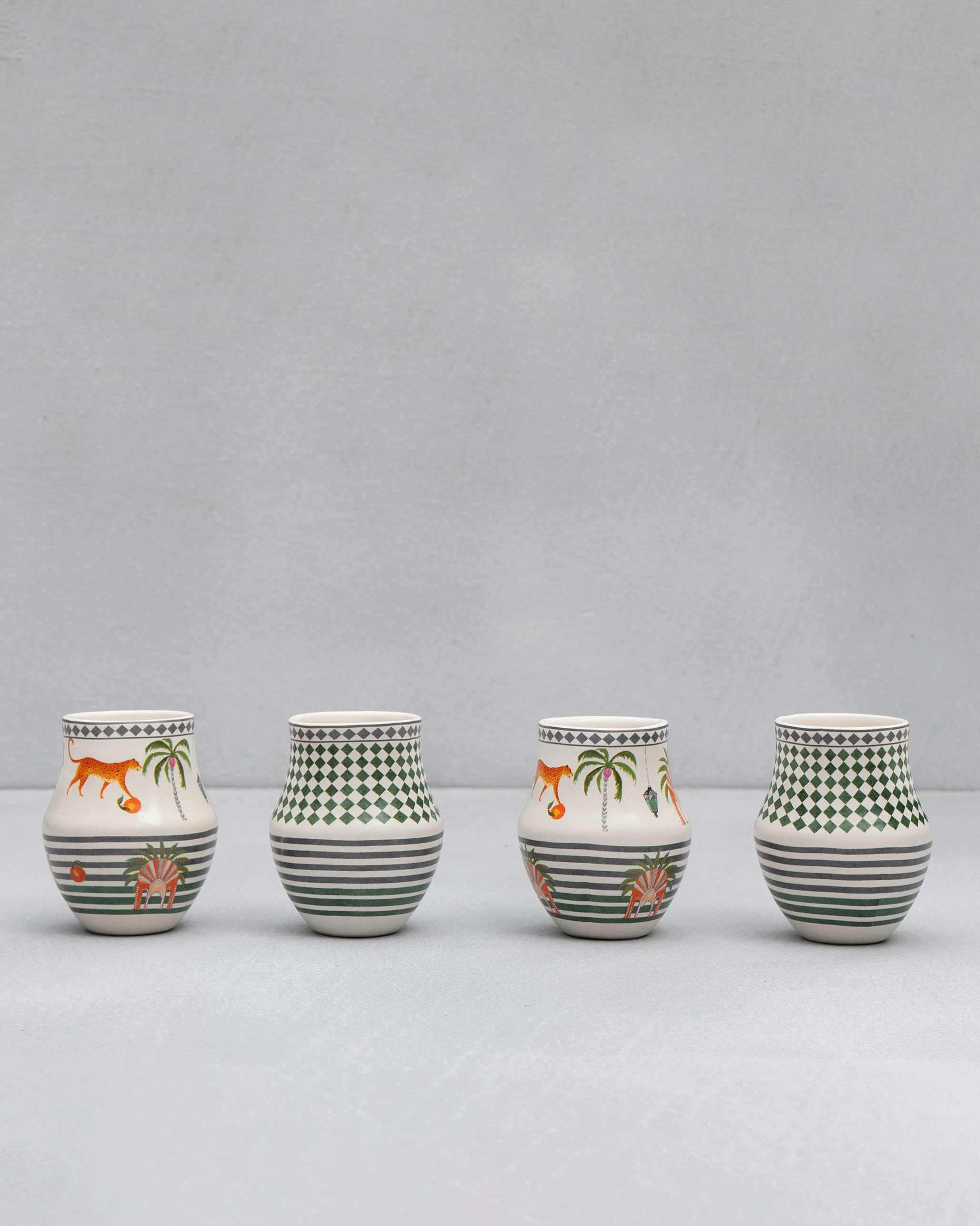 Dessert Palm Kulhar - Set of 4 - Image 2