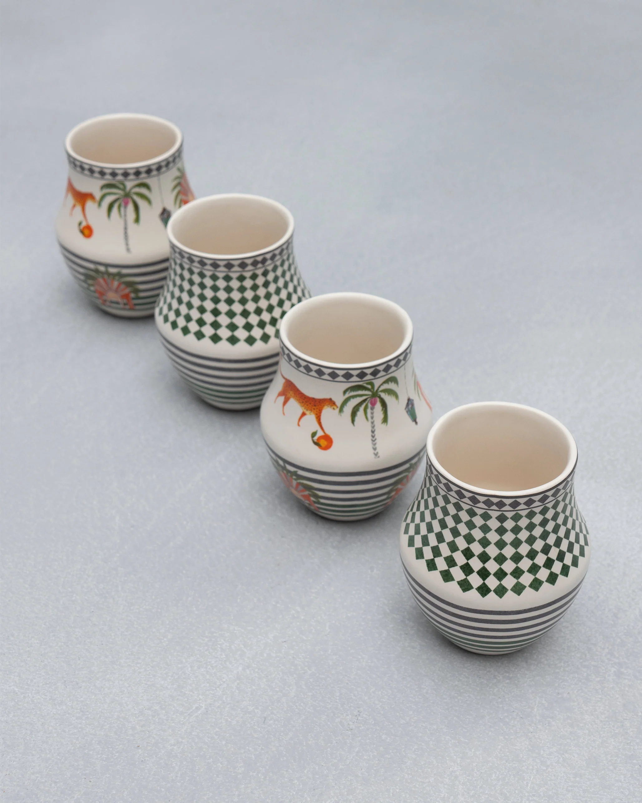 Dessert Palm Kulhar - Set of 4 - Image 3
