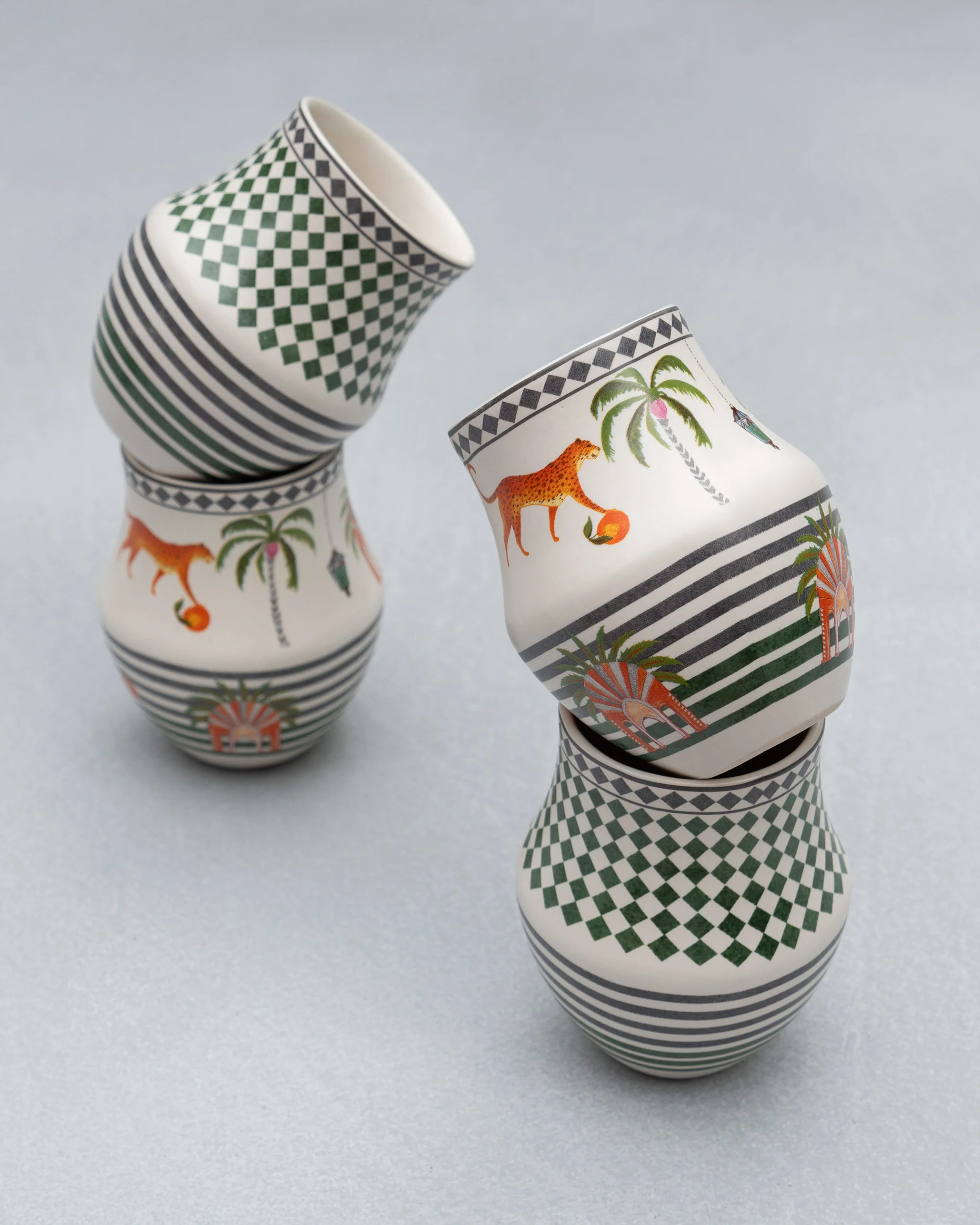 Dessert Palm Kulhar - Set of 4 - Image 7