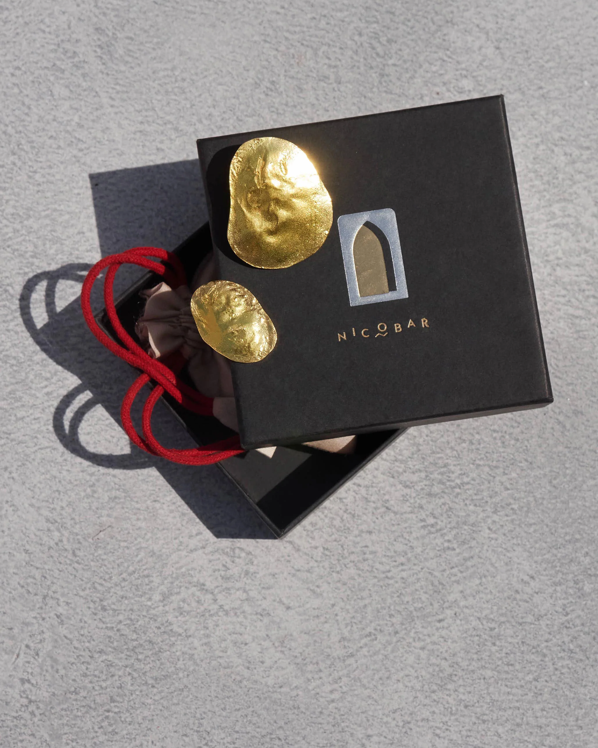 Dip-Dot Earrings - Gold - Image 4
