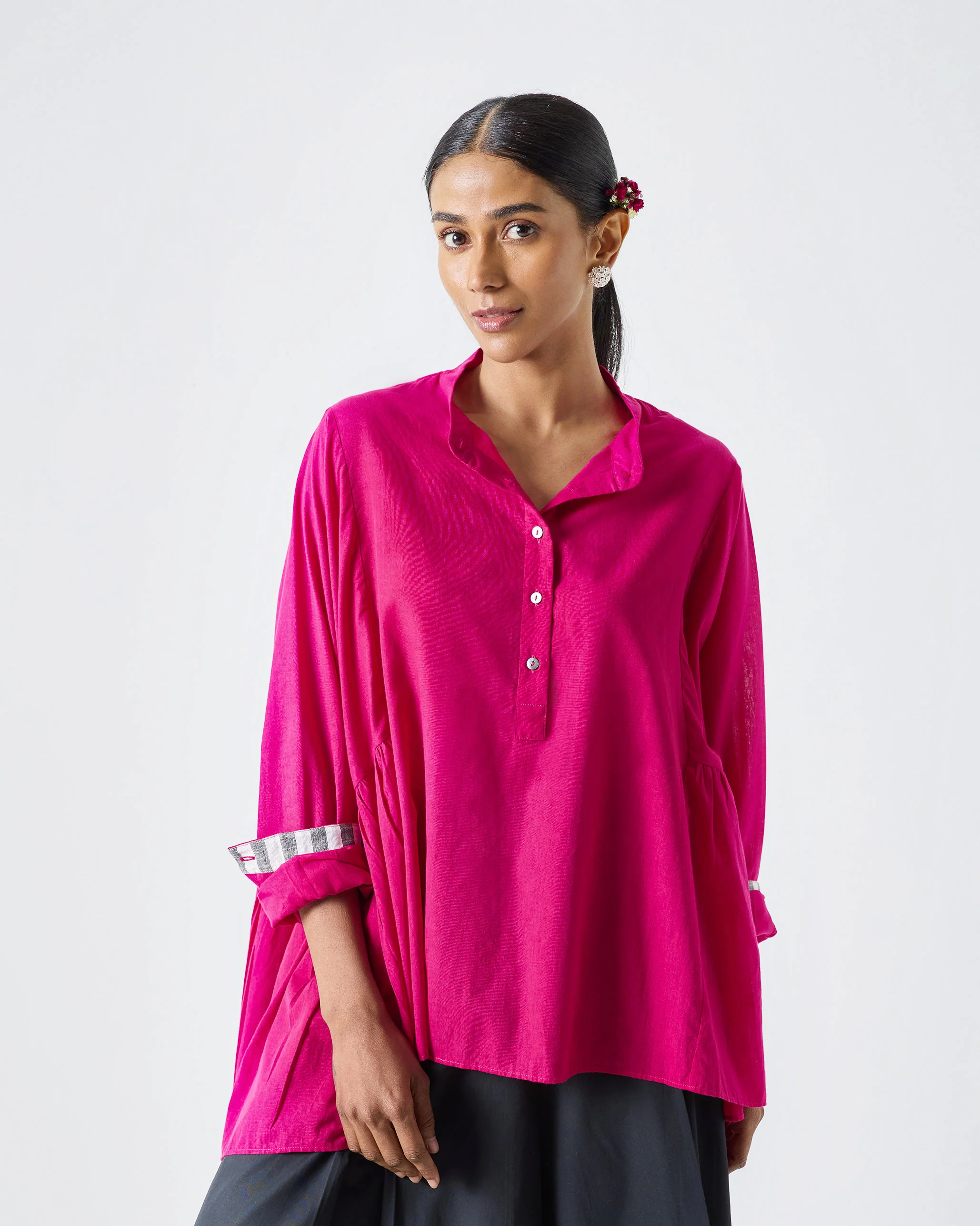 Dolman Top - Fuchsia - Image 5