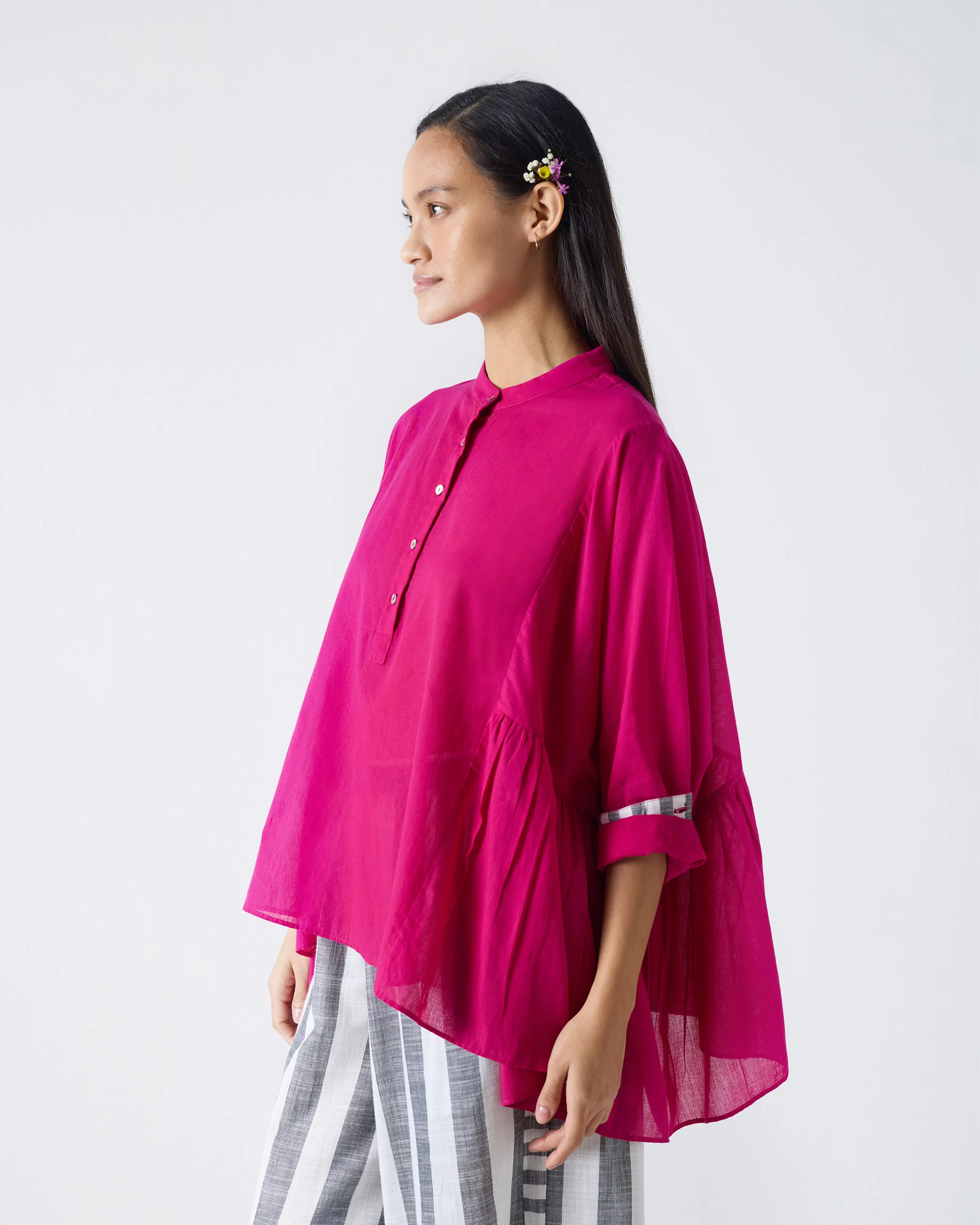 Dolman Top - Fuchsia - Image 6
