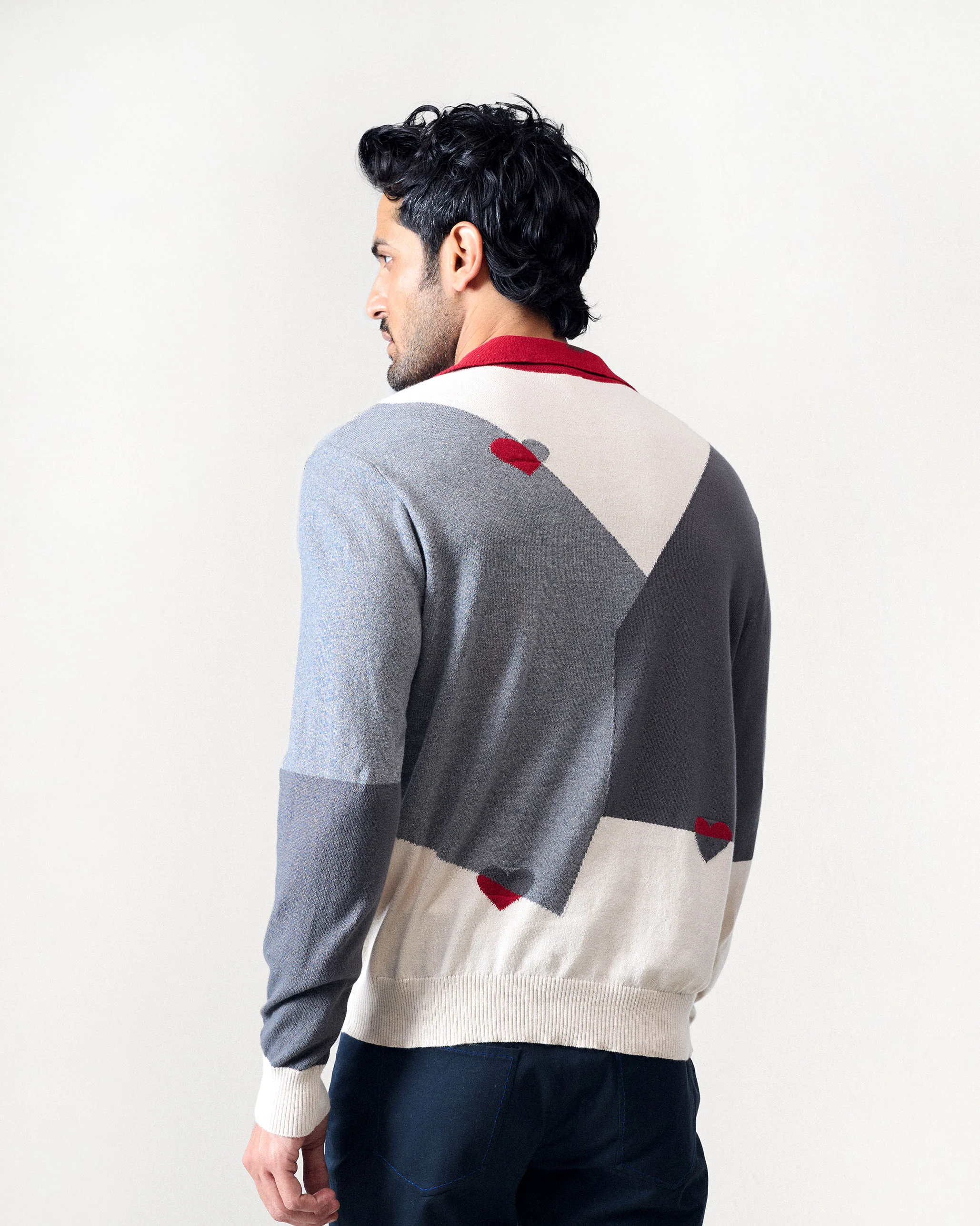 Dom Sweater - Grey - Image 2