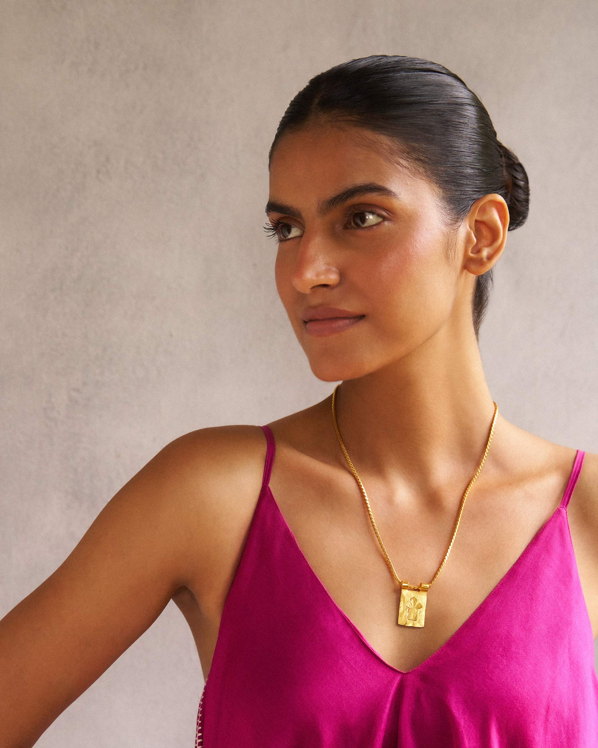 Doorway Necklace - Gold - Image 4