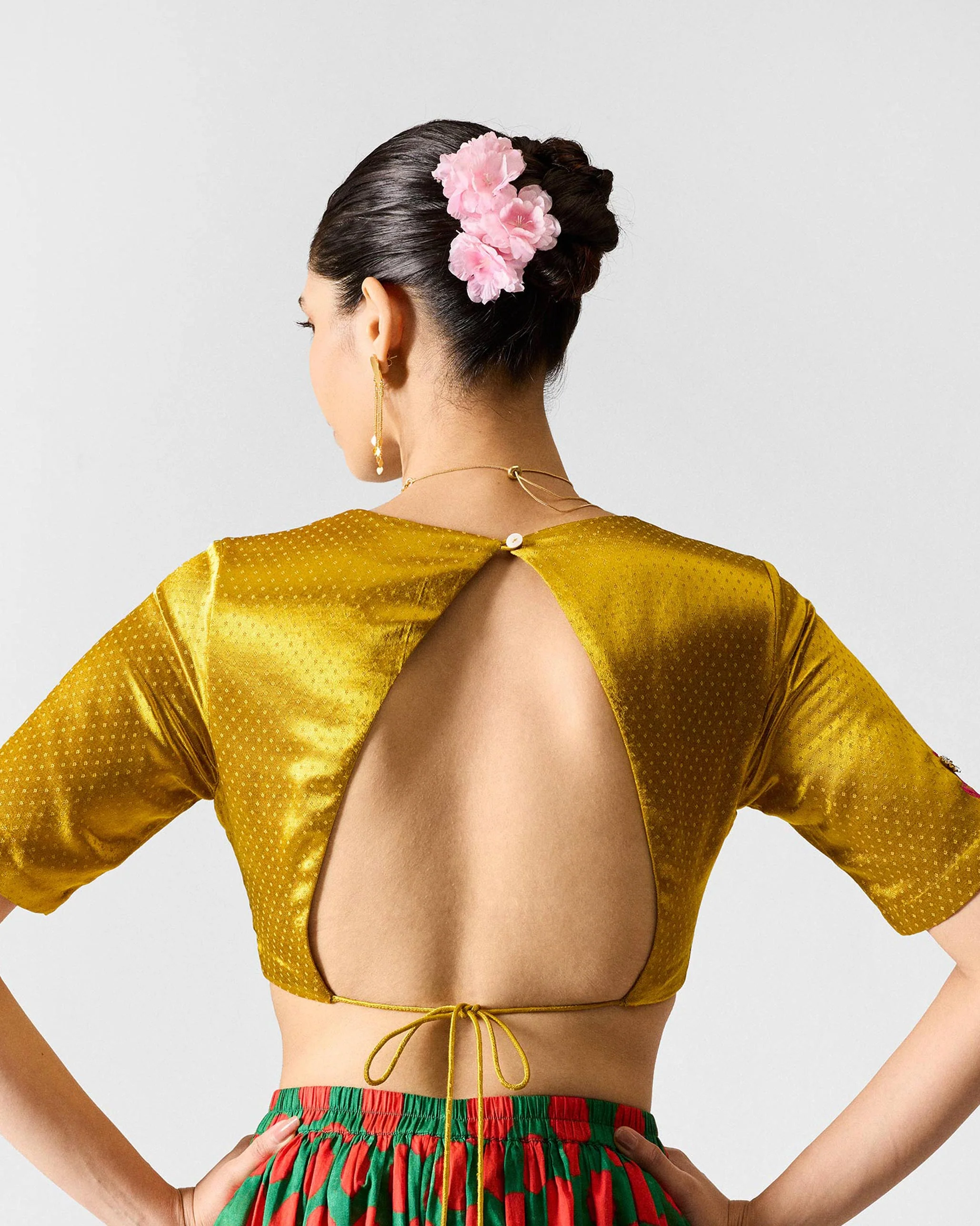 Dori Blouse - Chartreuse - Image 2