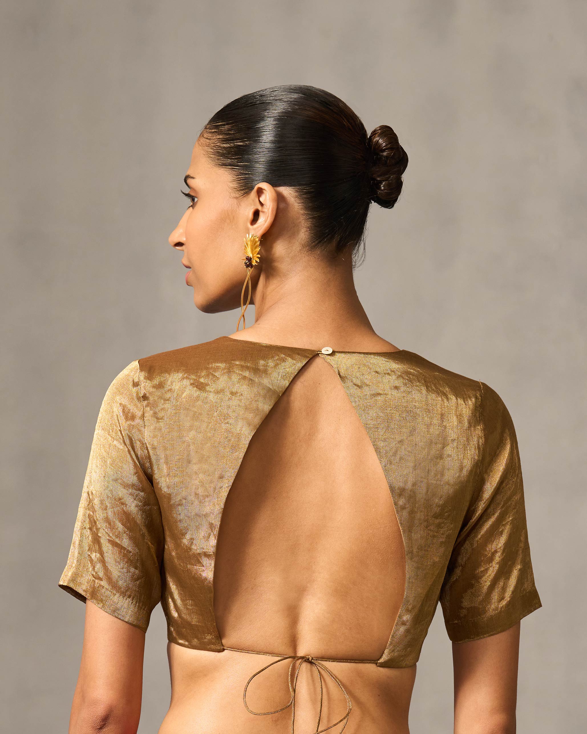 Dori Blouse - Gold - Image 2