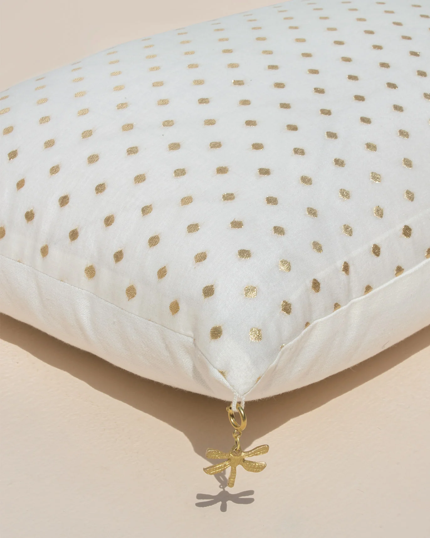Dot Lumbar Pillow Cover - Image 4