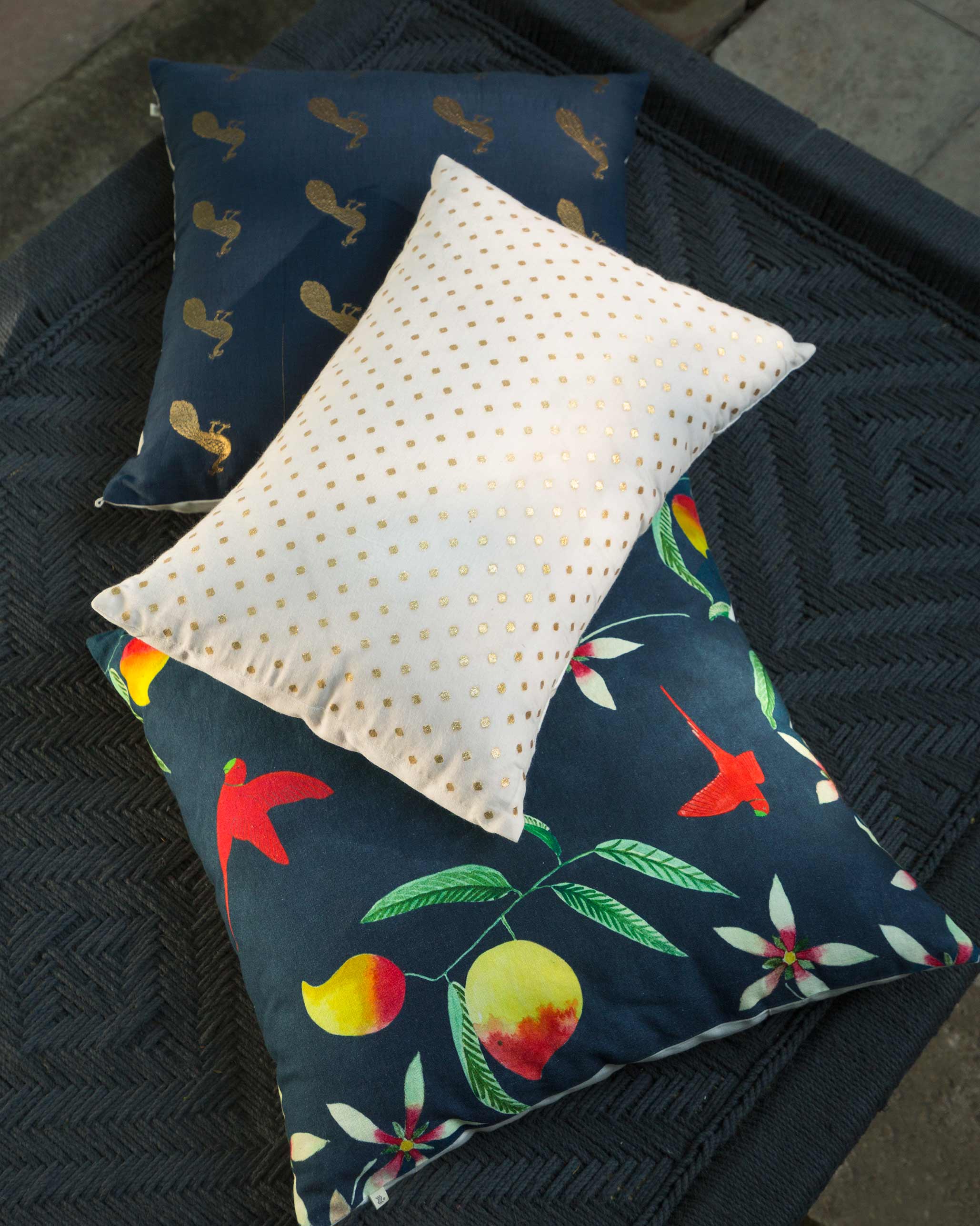 Dot Lumbar Pillow Cover - Image 5