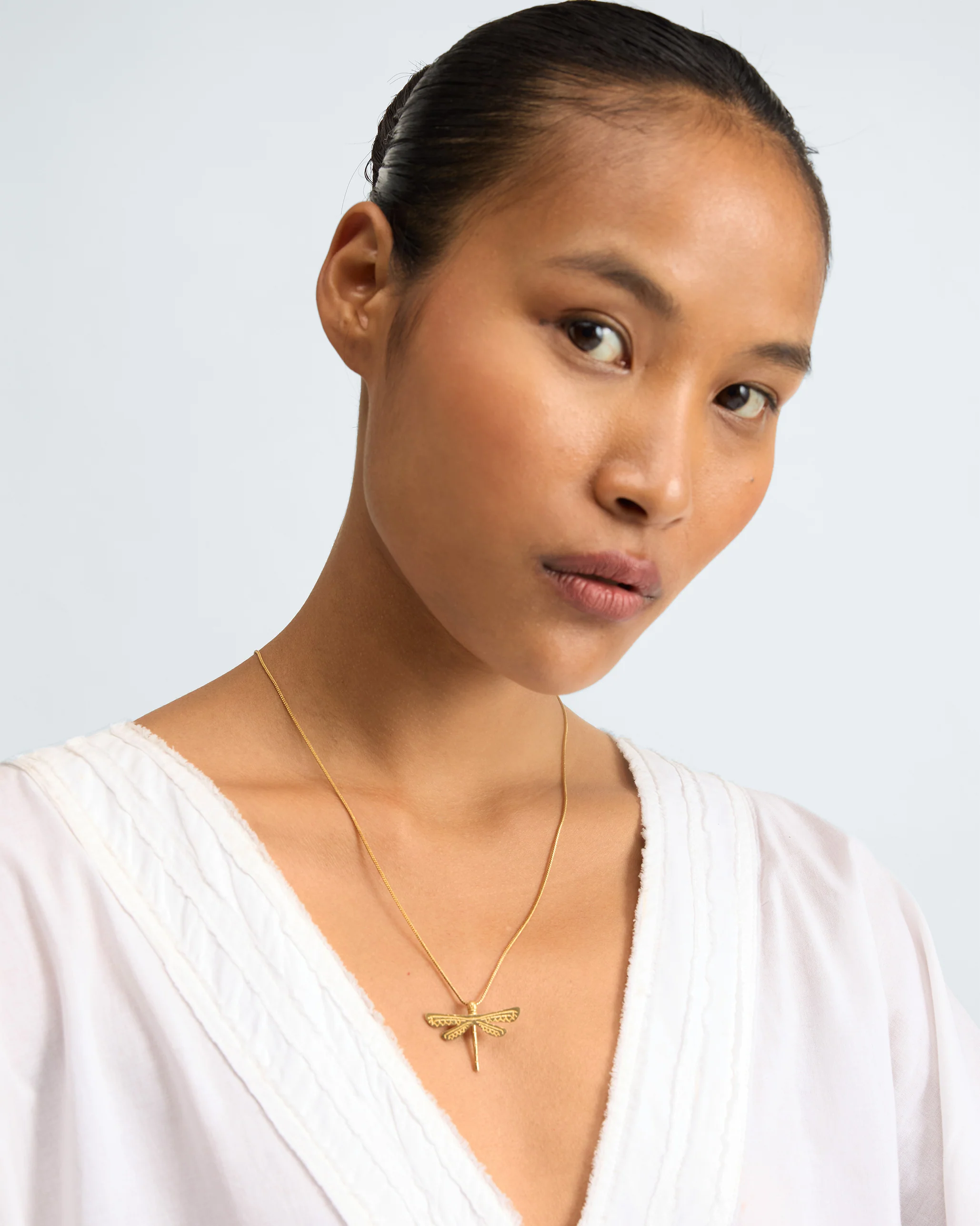 Dragonfly Charm - Gold - Image 4
