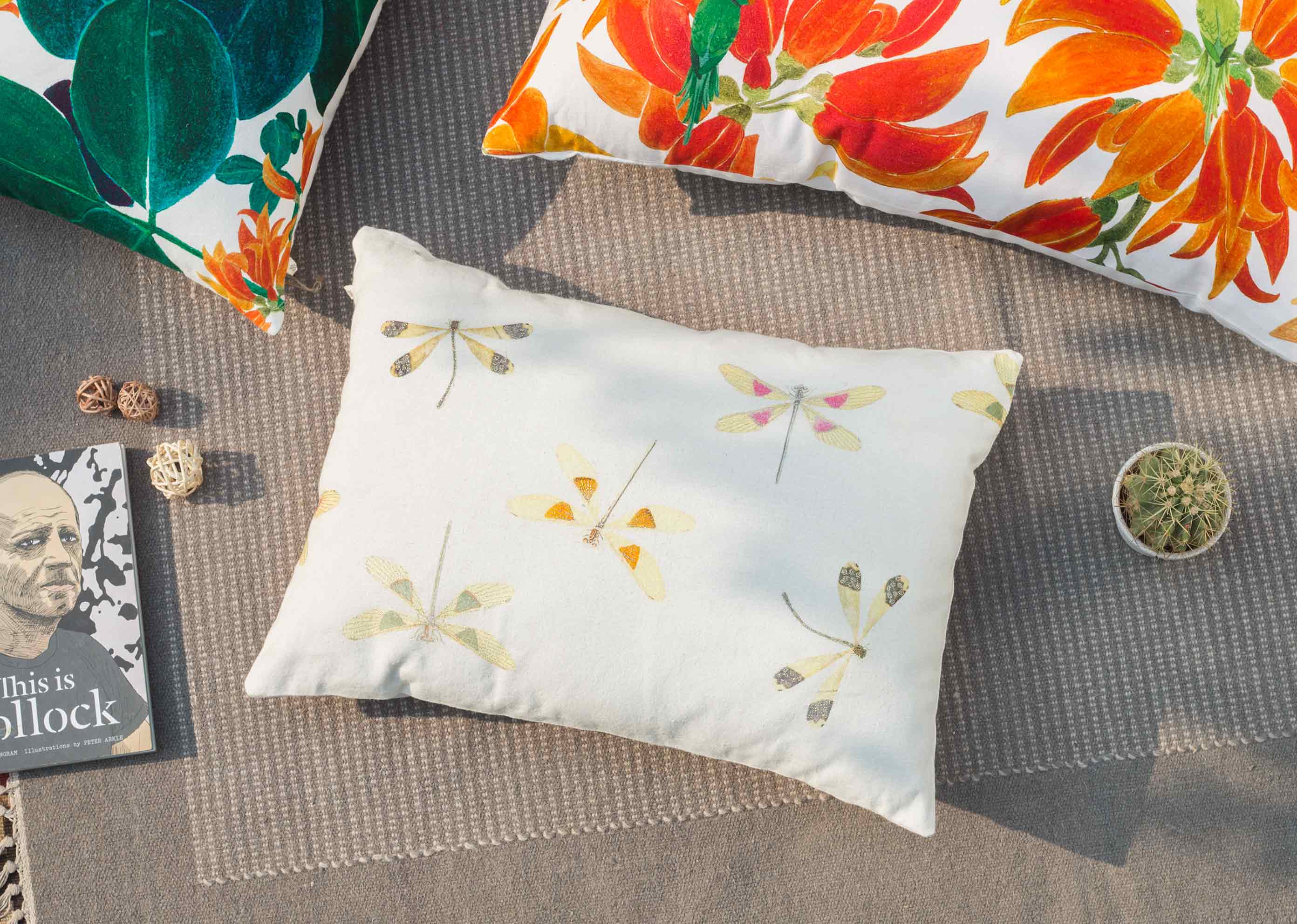 Dragonfly Cushion Cover - Image 3