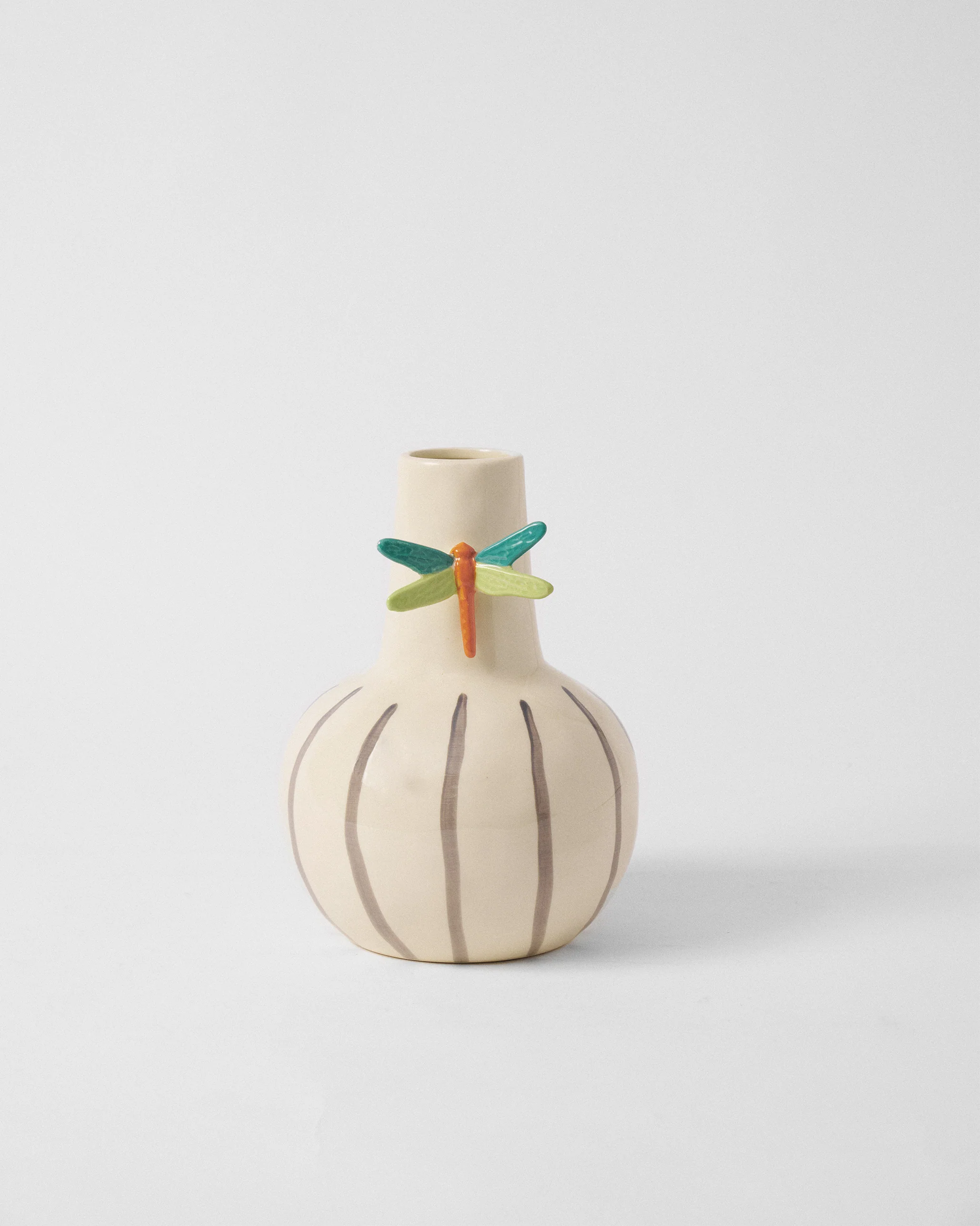 Dragonfly Stripe Vase - Image 2