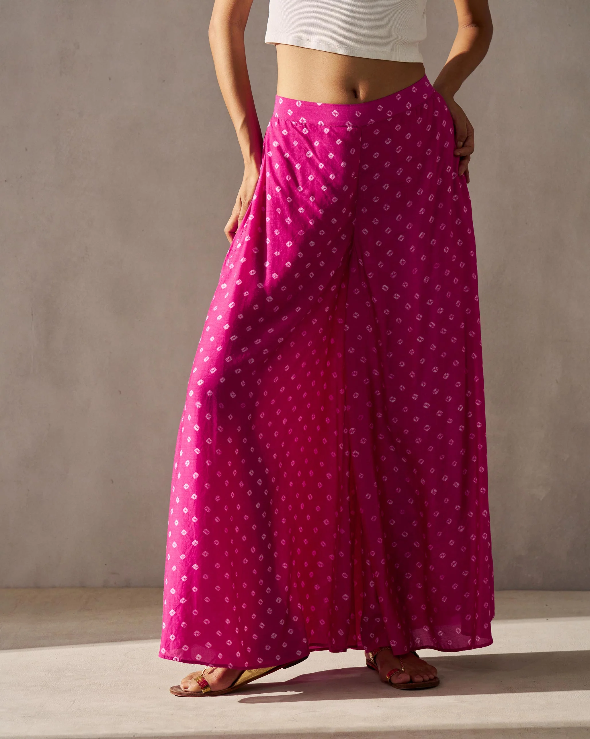 Drawstring Pants - Fuchsia - Image 6