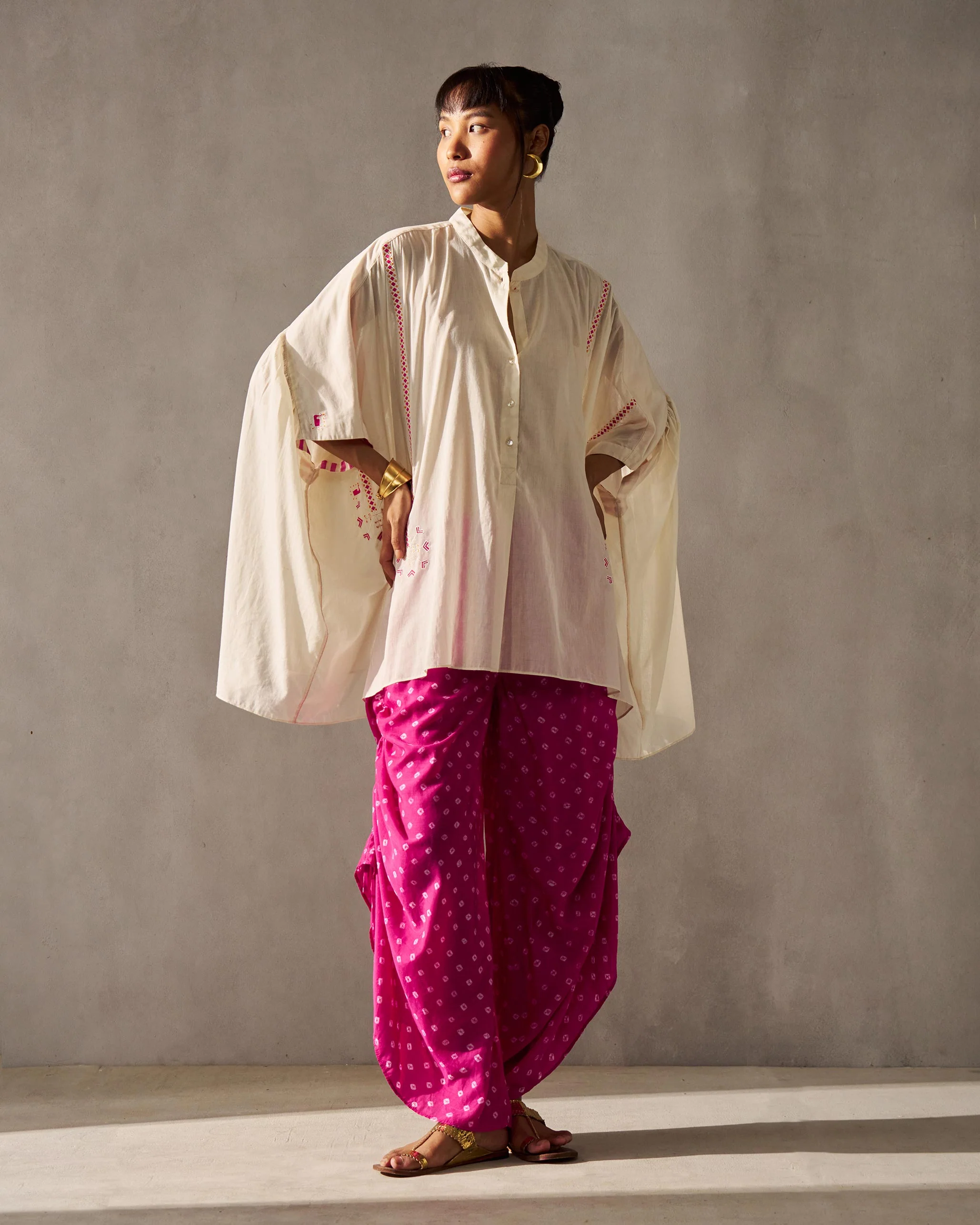Drawstring Pants - Fuchsia - Image 7