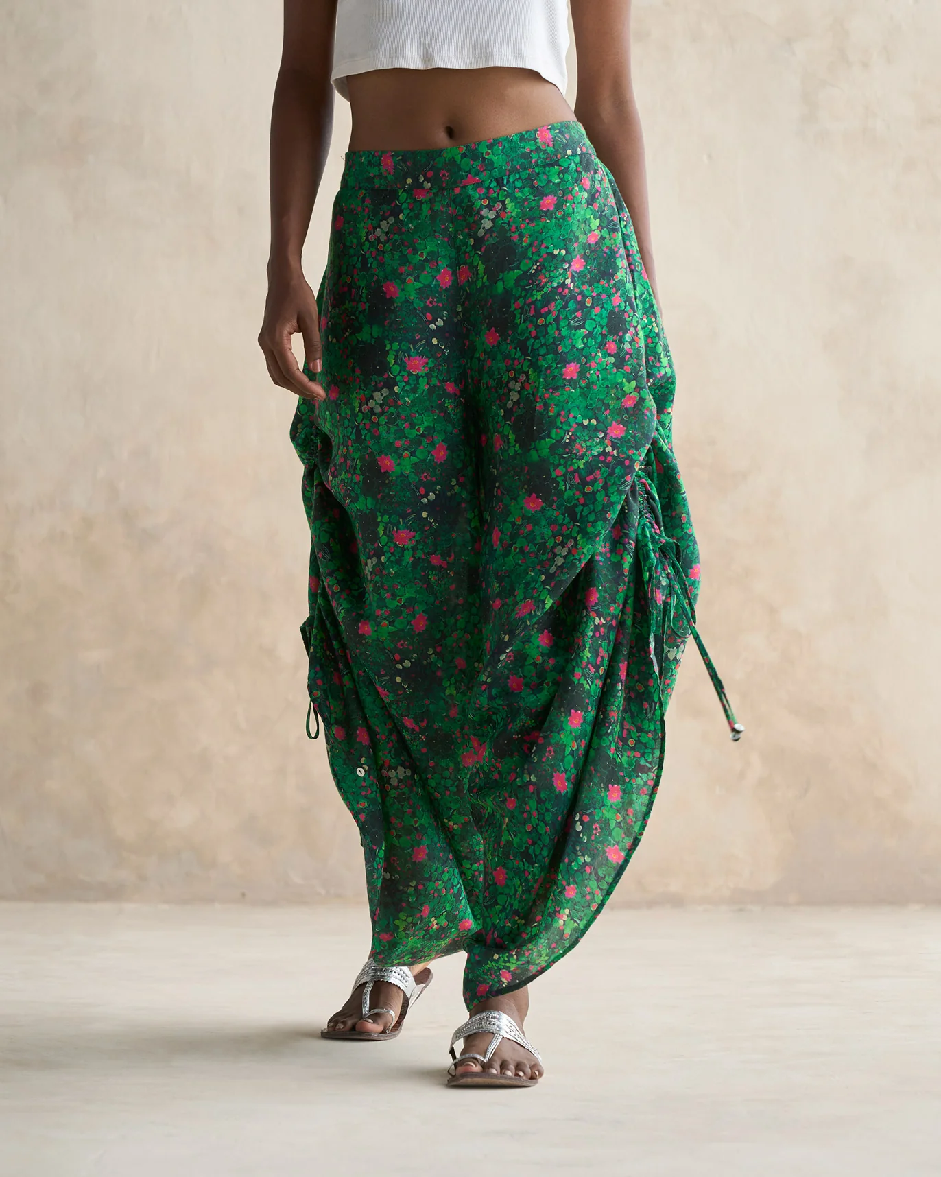 Drawstring Pants - Multi - Image 5