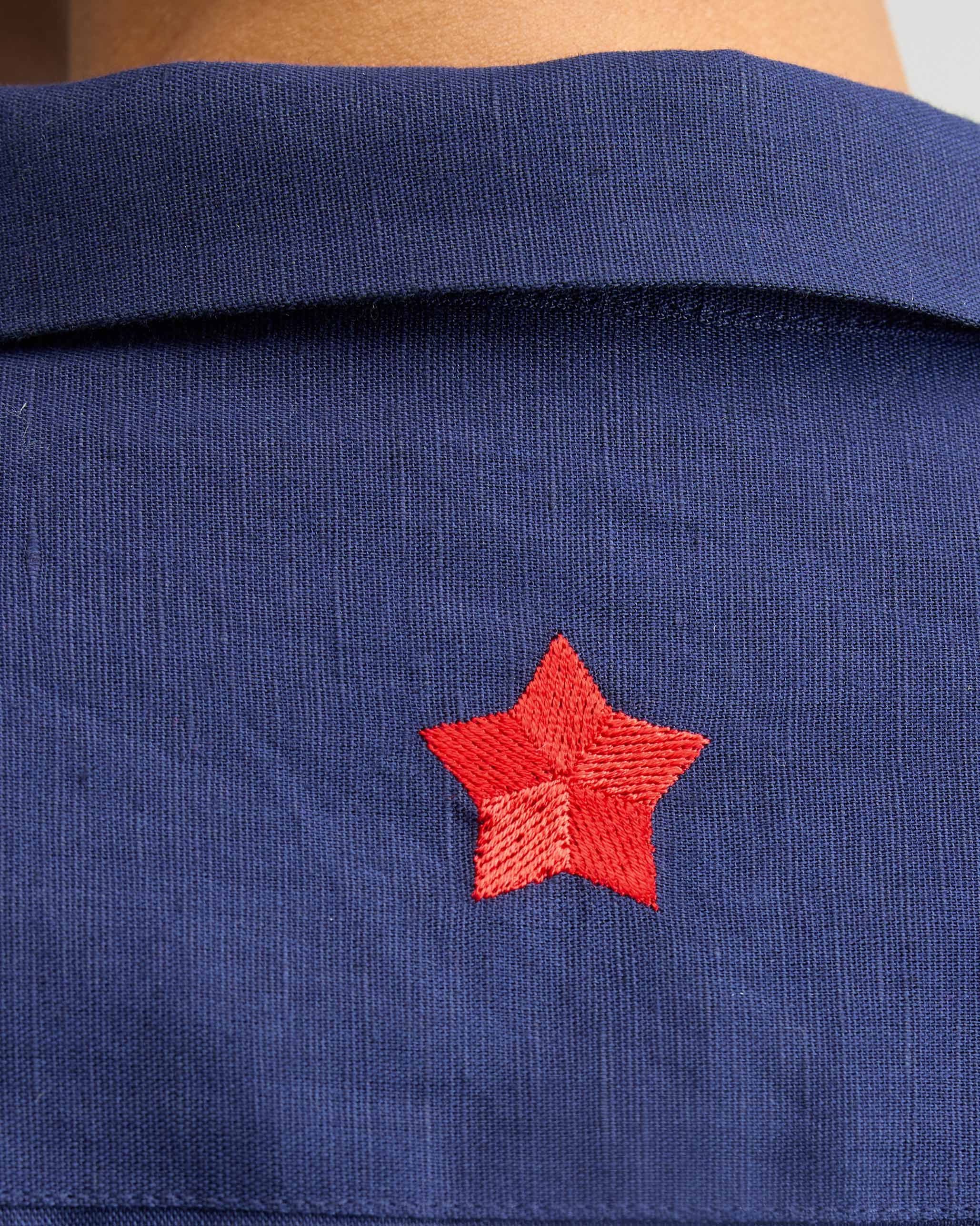 Drop Armhole Shirt - Ink Blue - Image 4