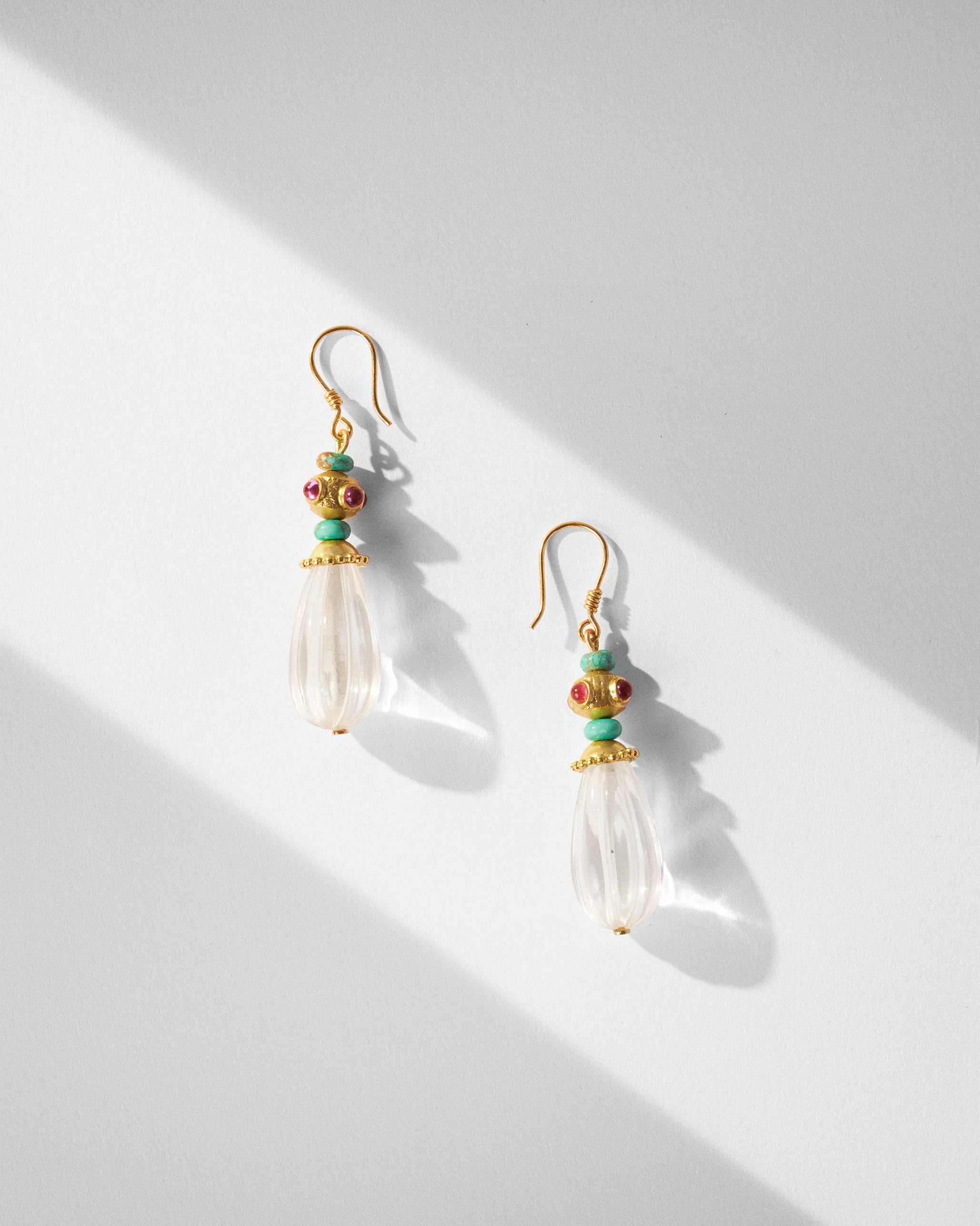 Dua Earrings - Gold - Image 2