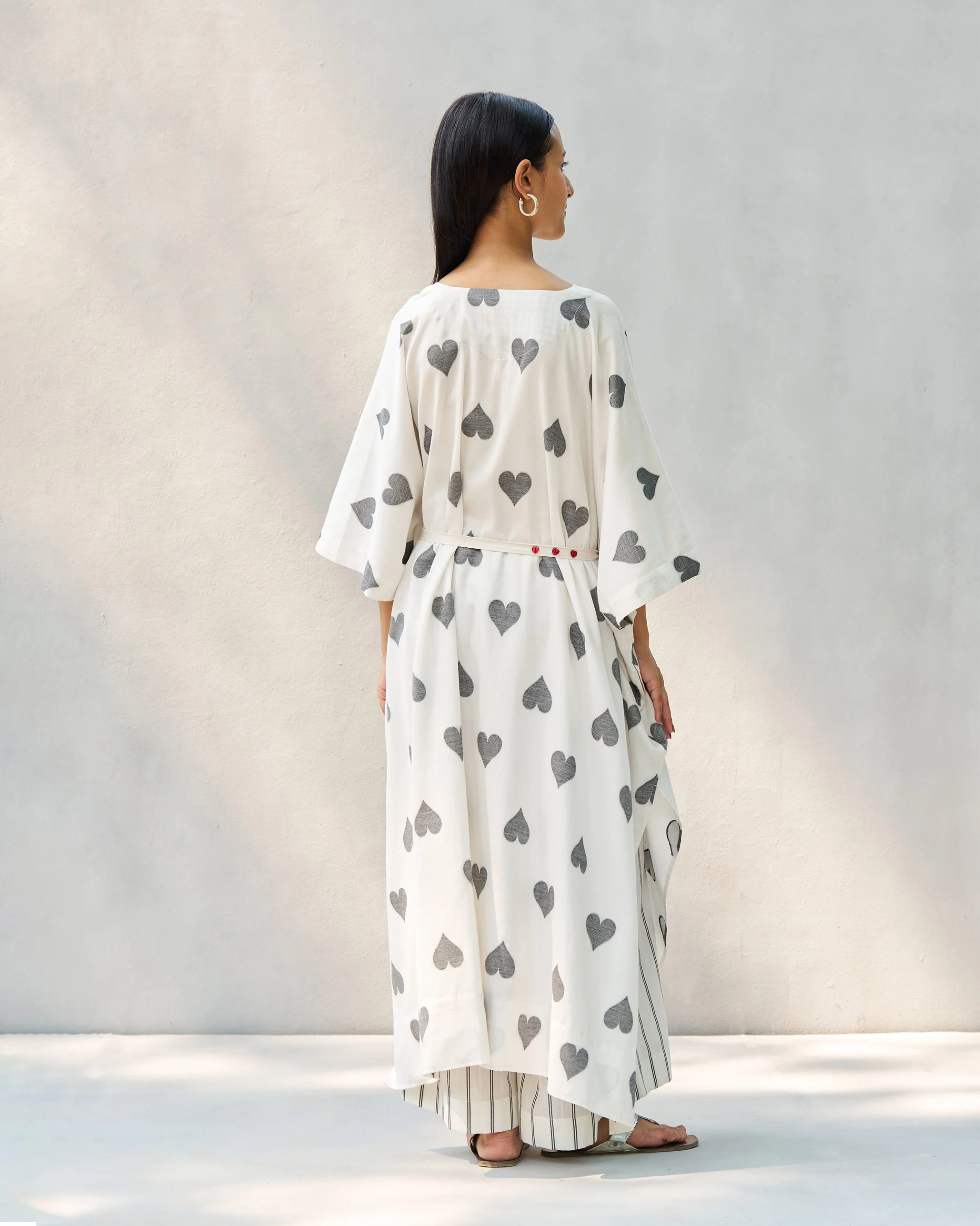 Duck Kaftan - Ivory - Image 5