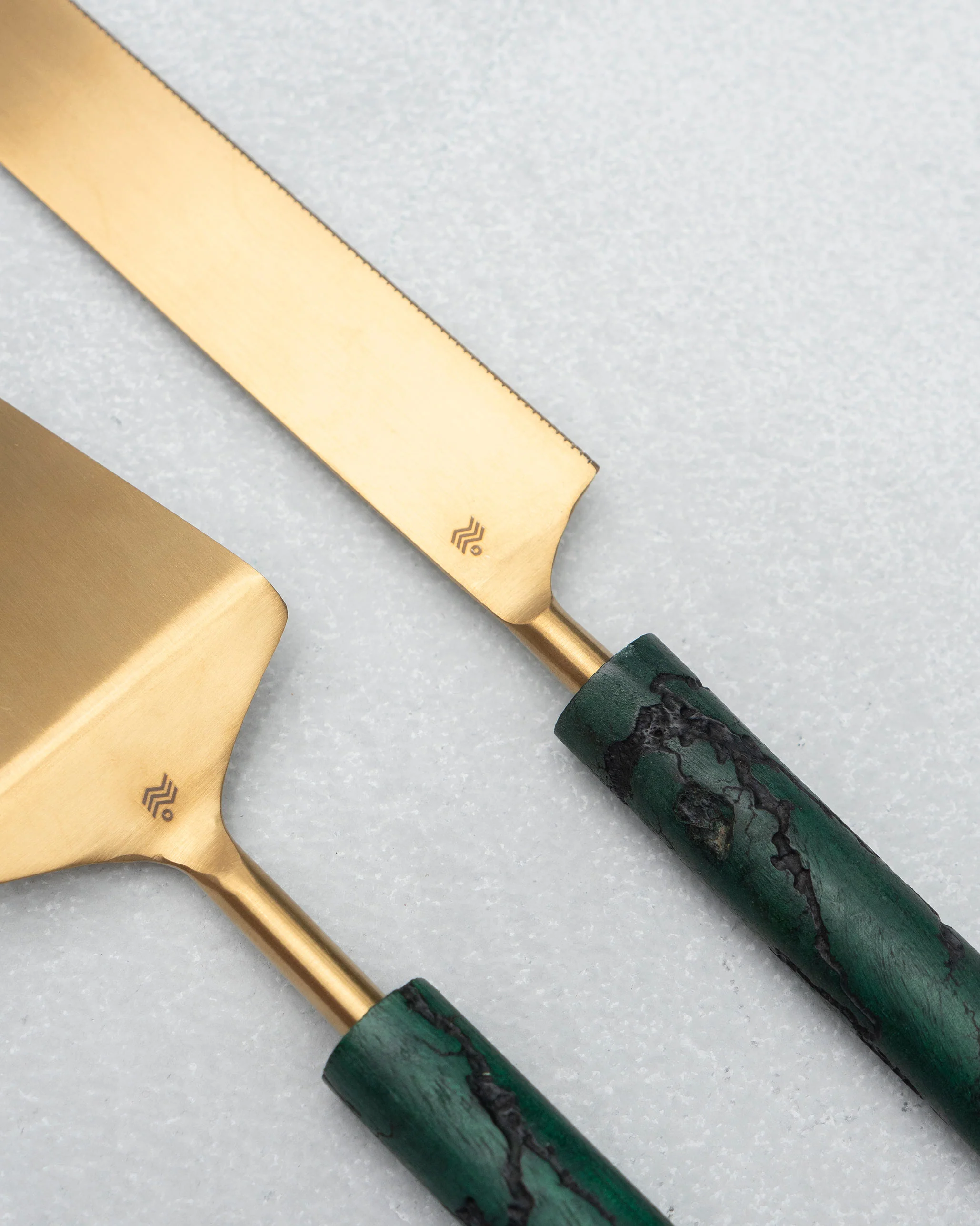 Dune Cake Knife Set - Set of 2 - Image 2