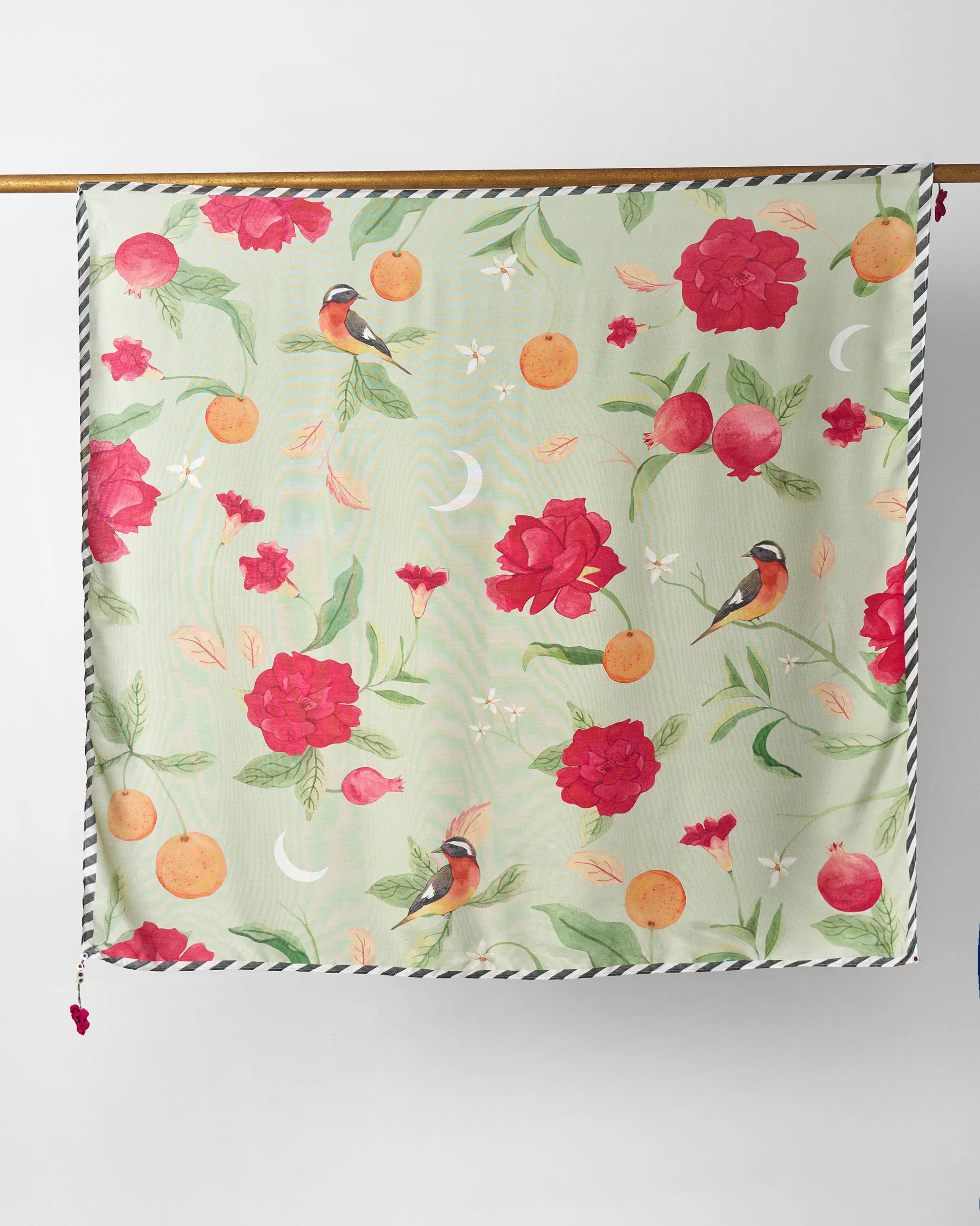 Dusk Garden Scarf - Mint - Image 3