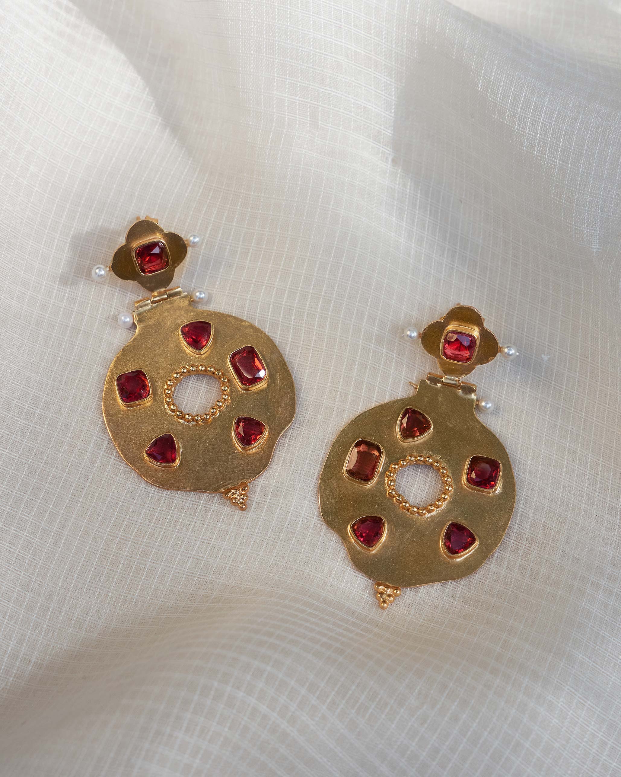 Eden Earrings - Gold - Image 2