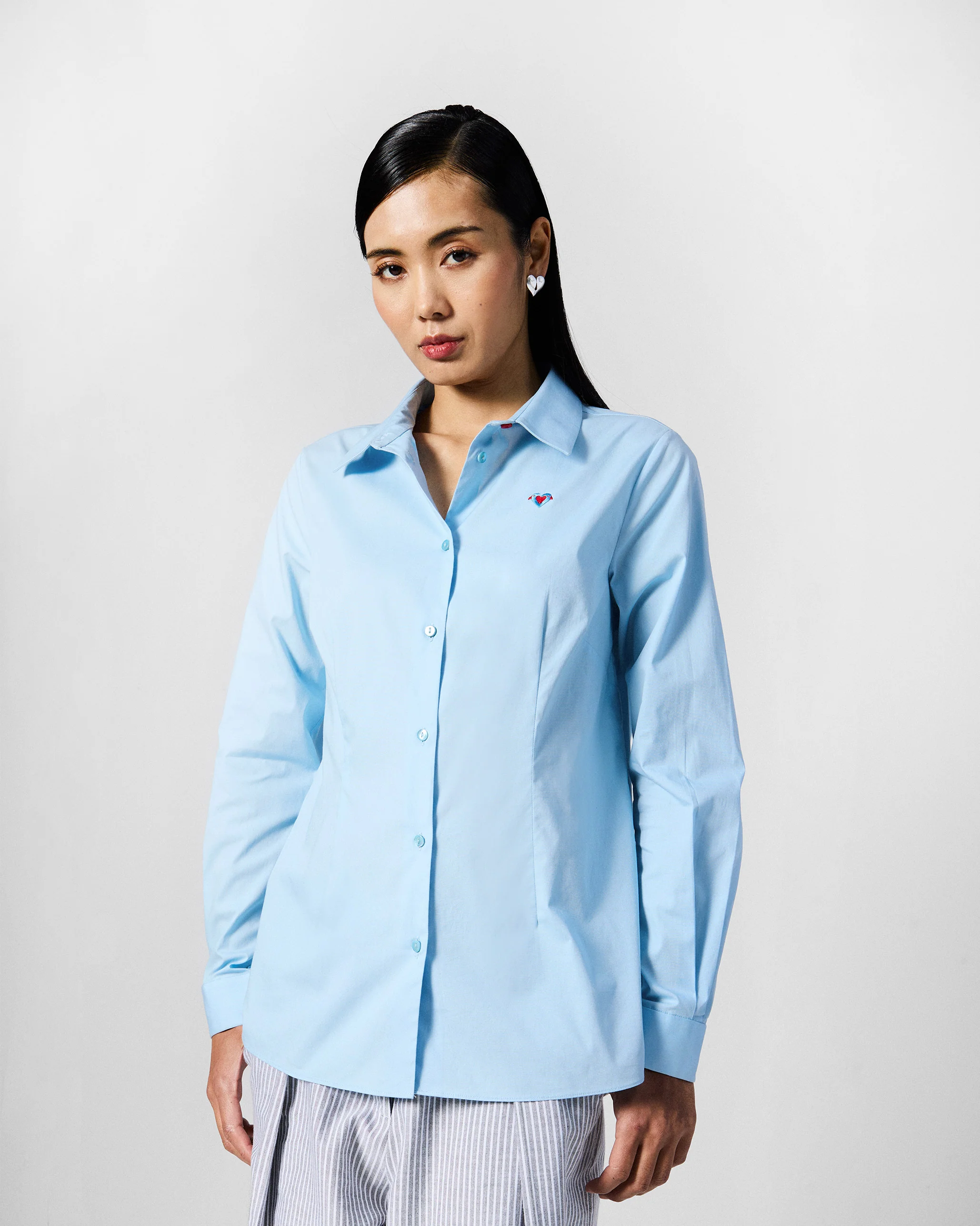 Ela Shirt - Ice Blue - Image 4