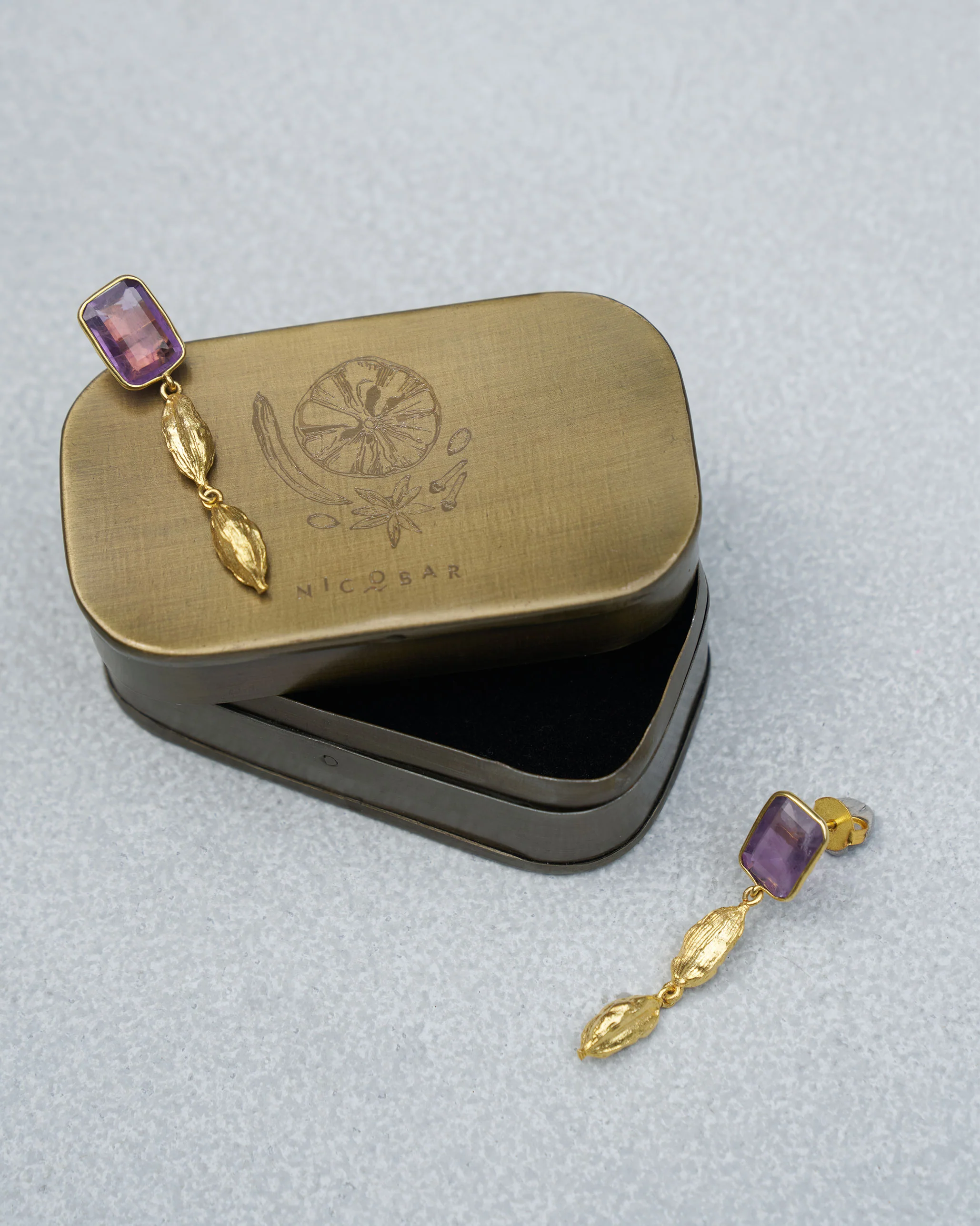 Elaichi Danglers - Gold - Image 2