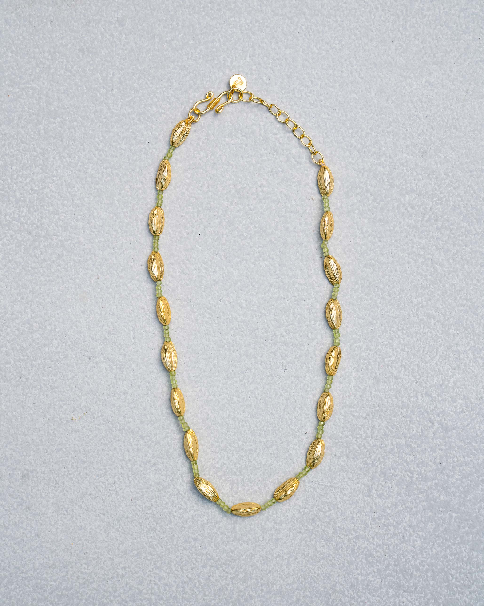 Elaichi Trail Necklace - Gold - Image 3