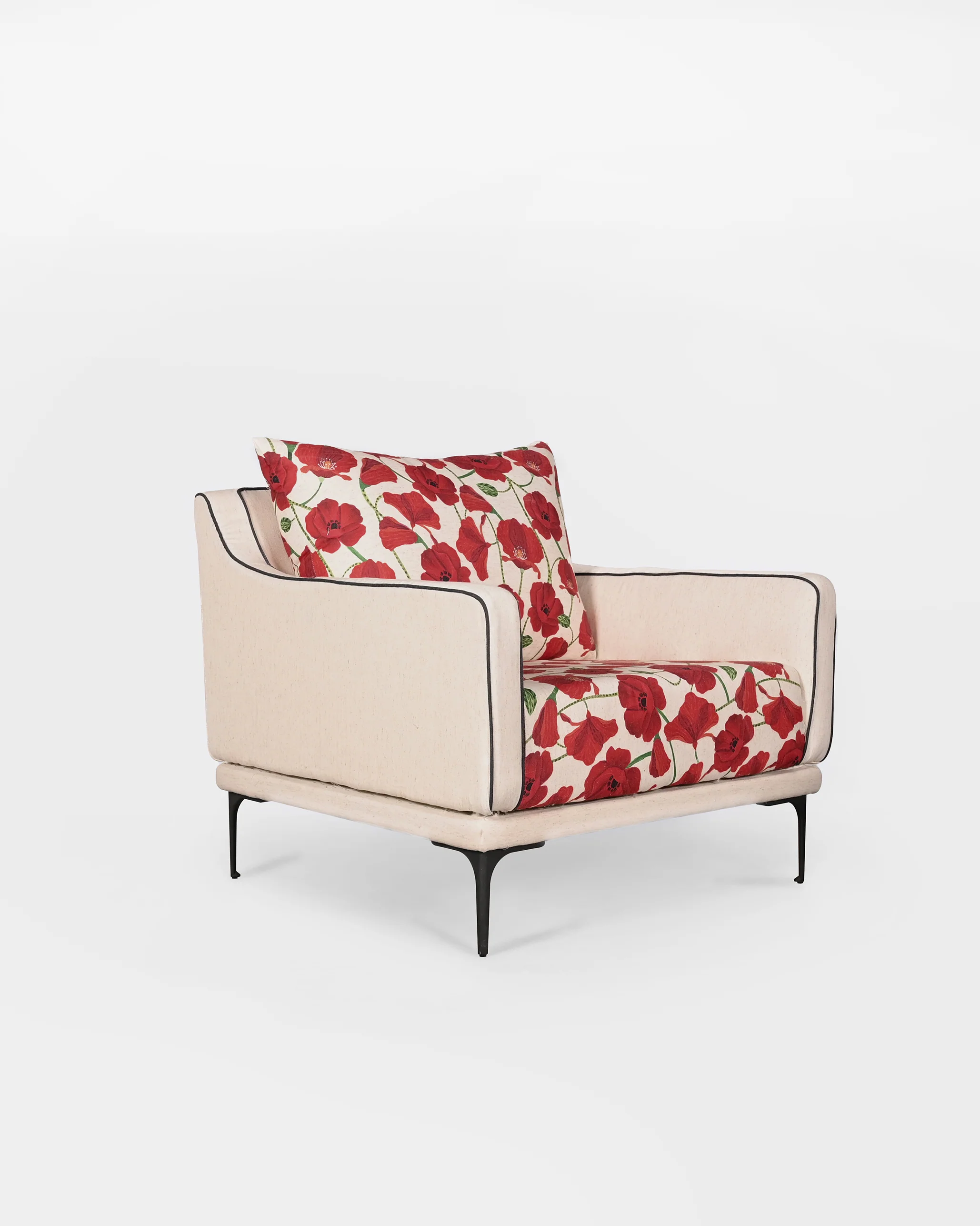 Field Lounge Chair - Red - Image 2